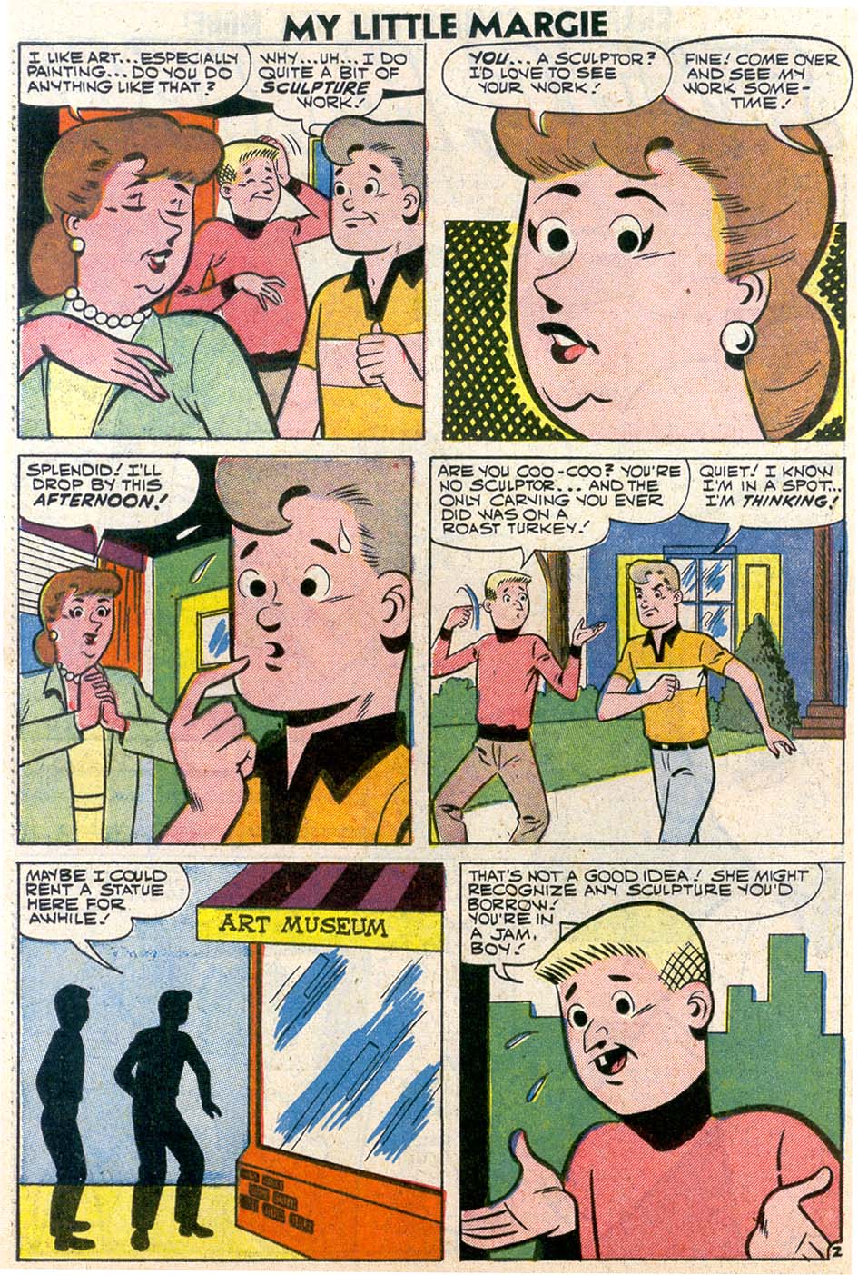 Read online My Little Margie (1954) comic -  Issue #30 - 25