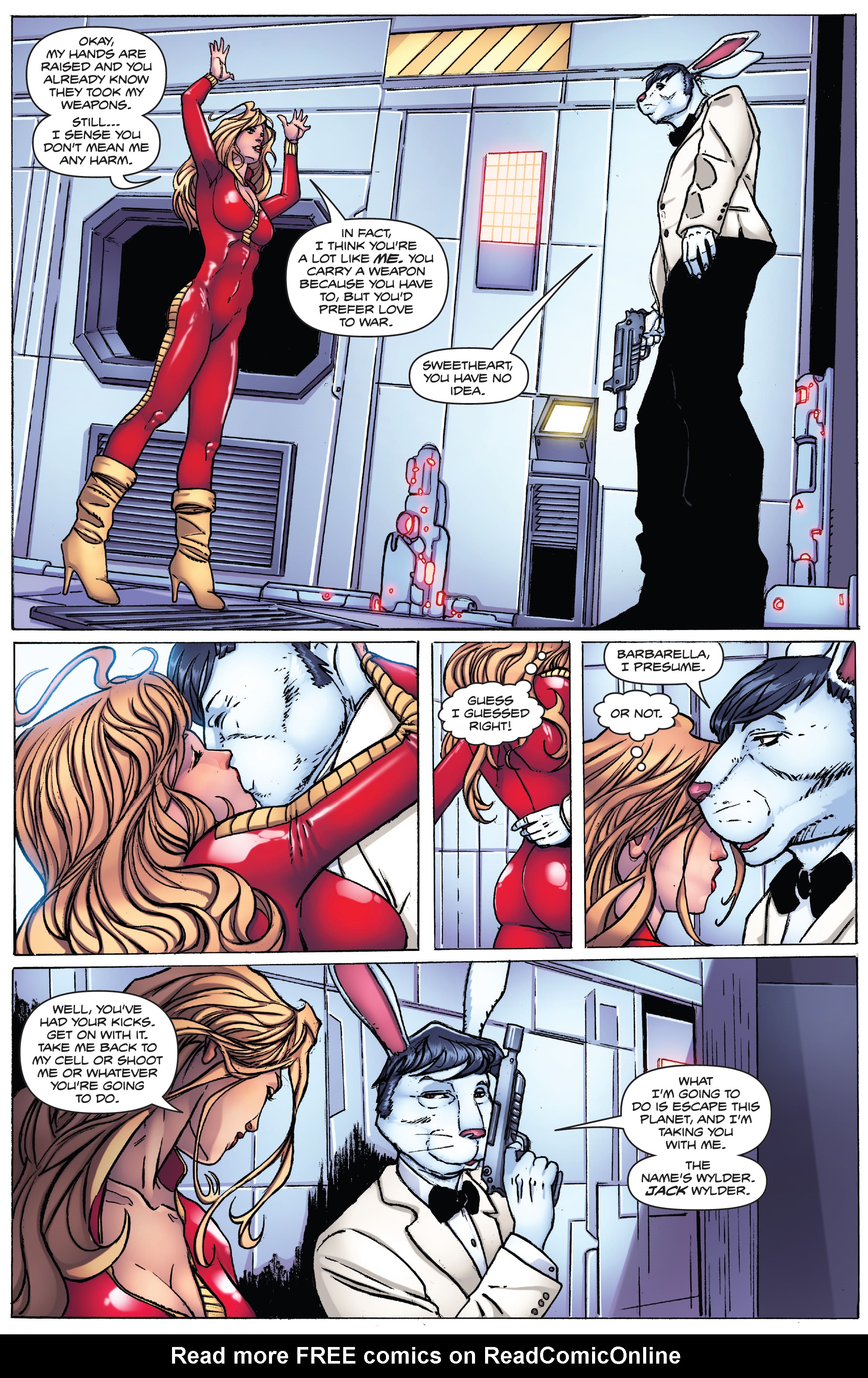 Read online Barbarella: The Center Cannot Hold comic -  Issue #1 - 18