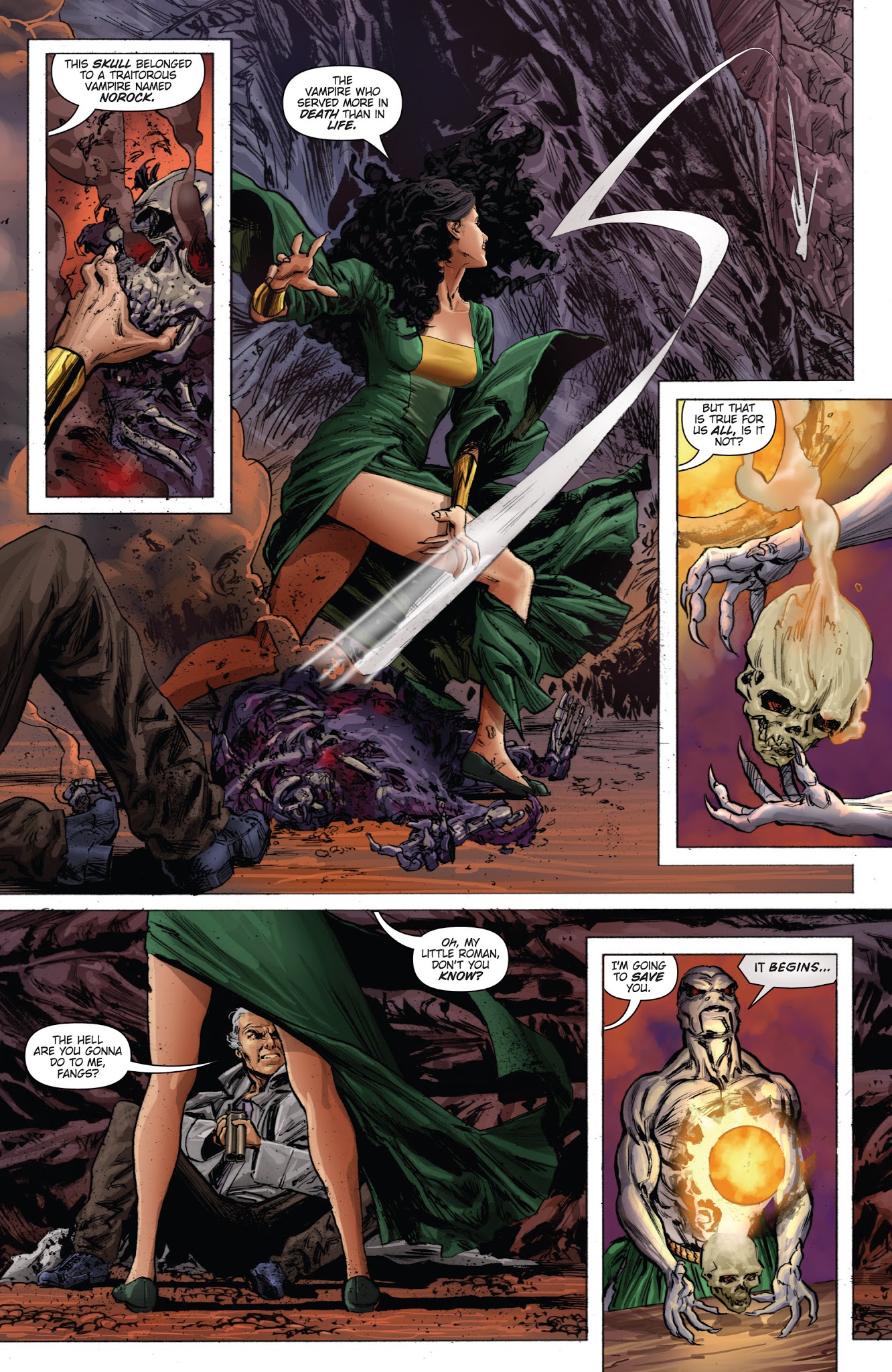 Read online Grimm Fairy Tales presents Hunters: The Shadowlands comic -  Issue # TPB - 103