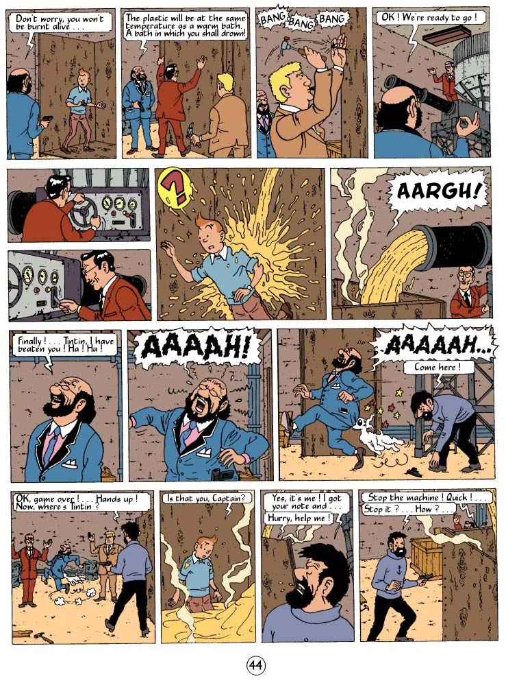 Read online The Adventures of Tintin comic -  Issue #24 - 47