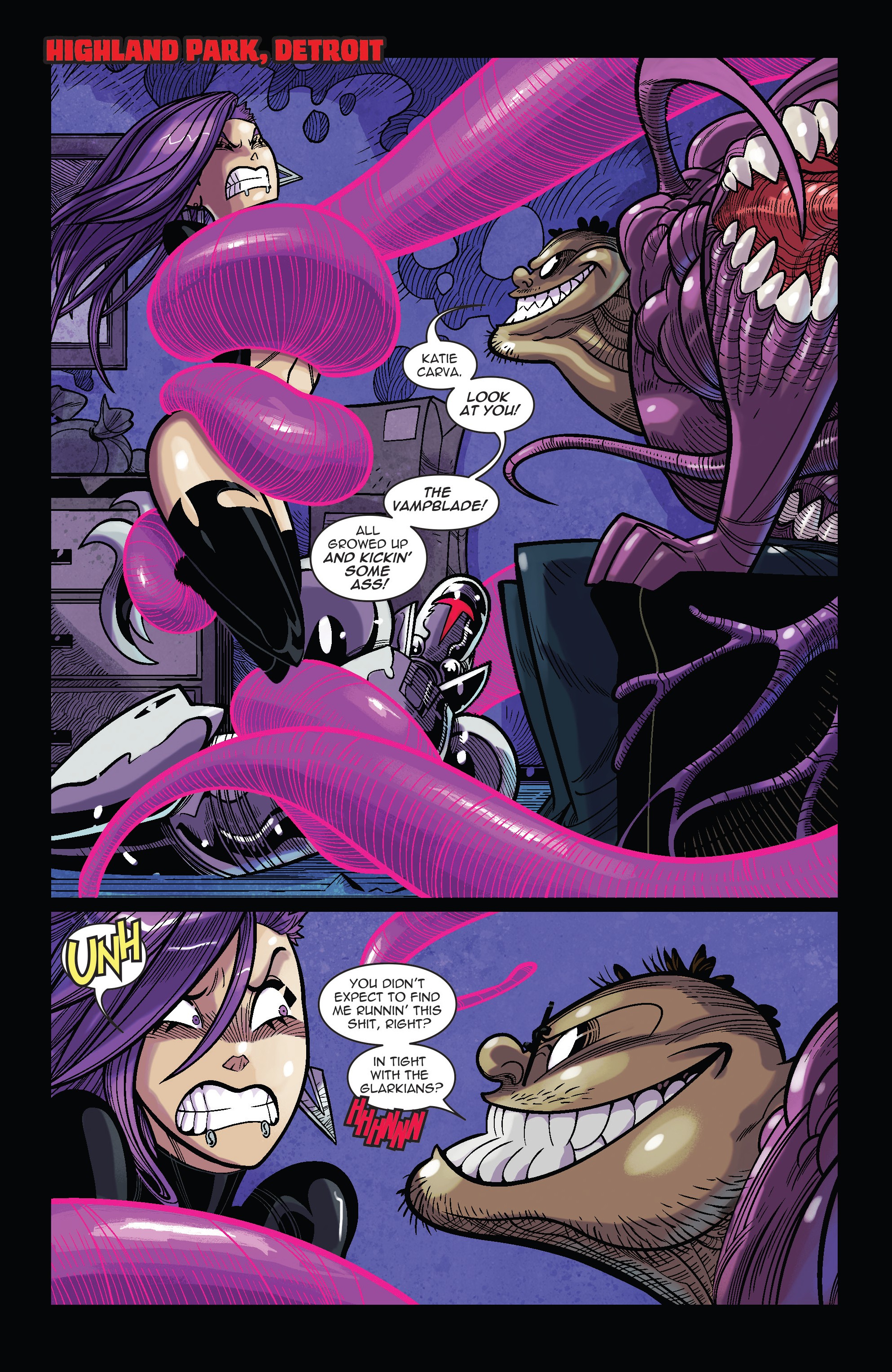 Read online Vampblade Season 3 comic -  Issue #10 - 9