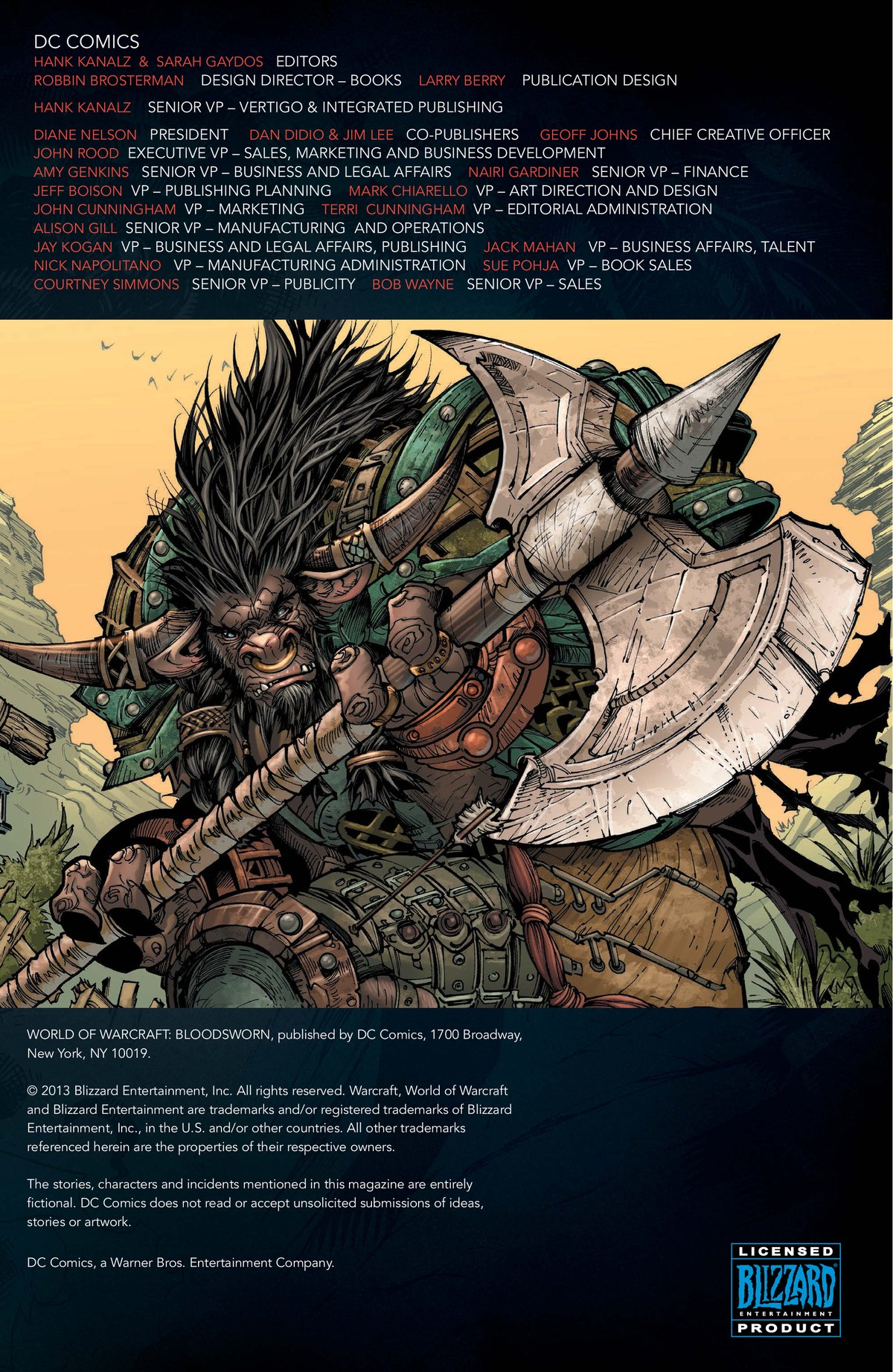 Read online World of Warcraft: Bloodsworn comic -  Issue # Full - 3