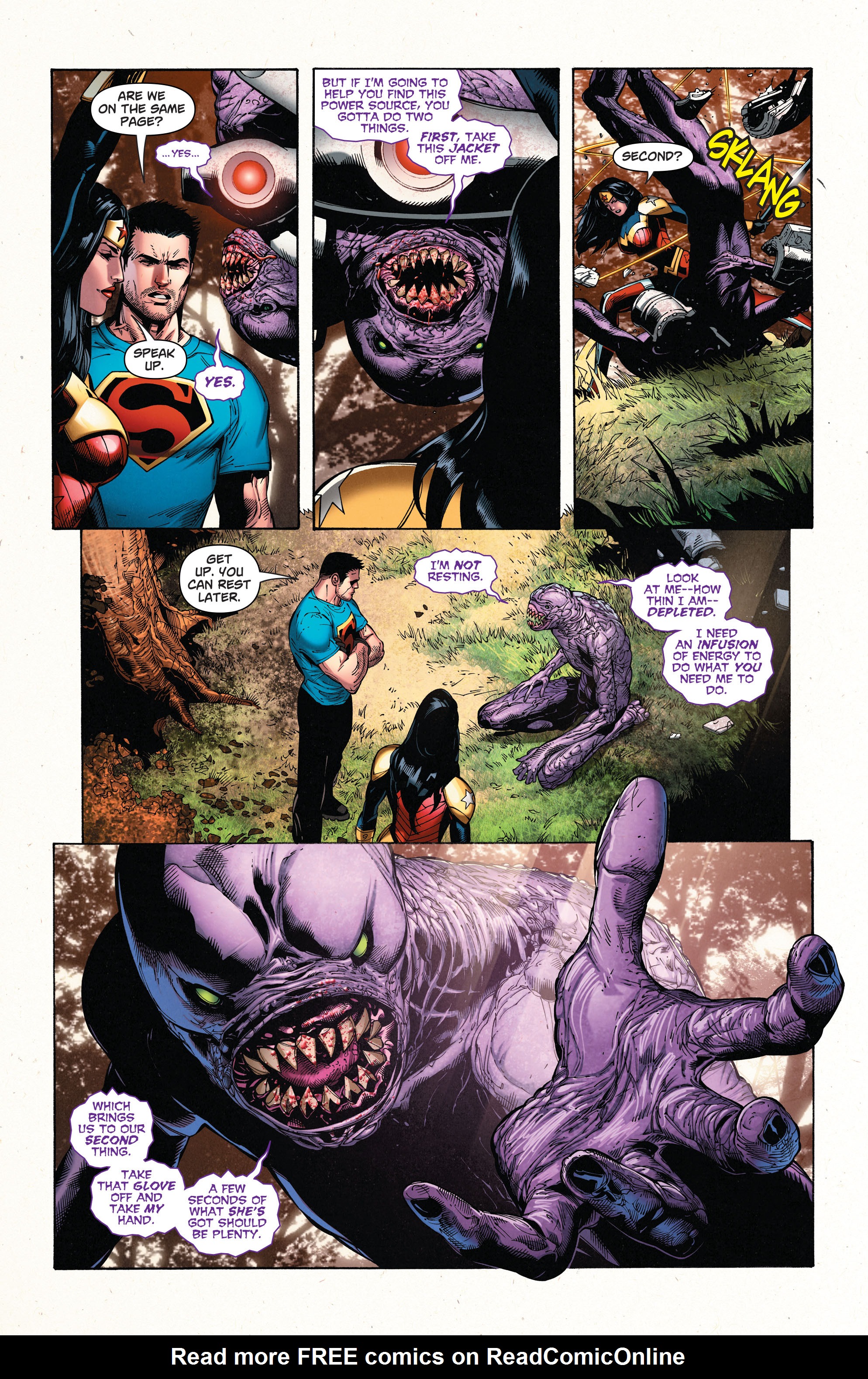 Read online Superman/Wonder Woman comic -  Issue # TPB 4 - 127