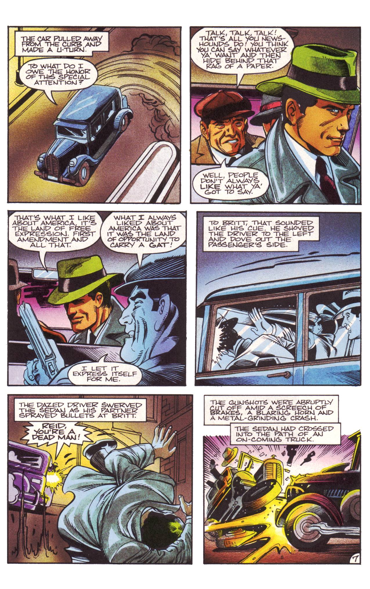 Read online Tales of the Green Hornet (1991) comic -  Issue #1 - 8