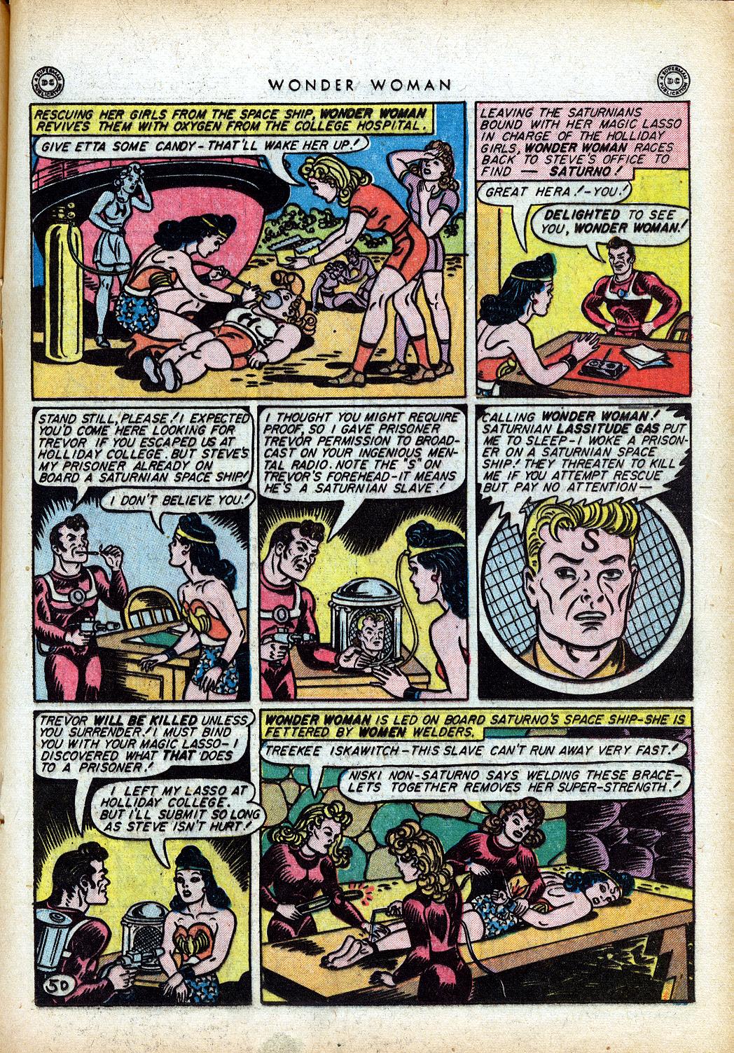 Read online Wonder Woman (1942) comic -  Issue #10 - 26