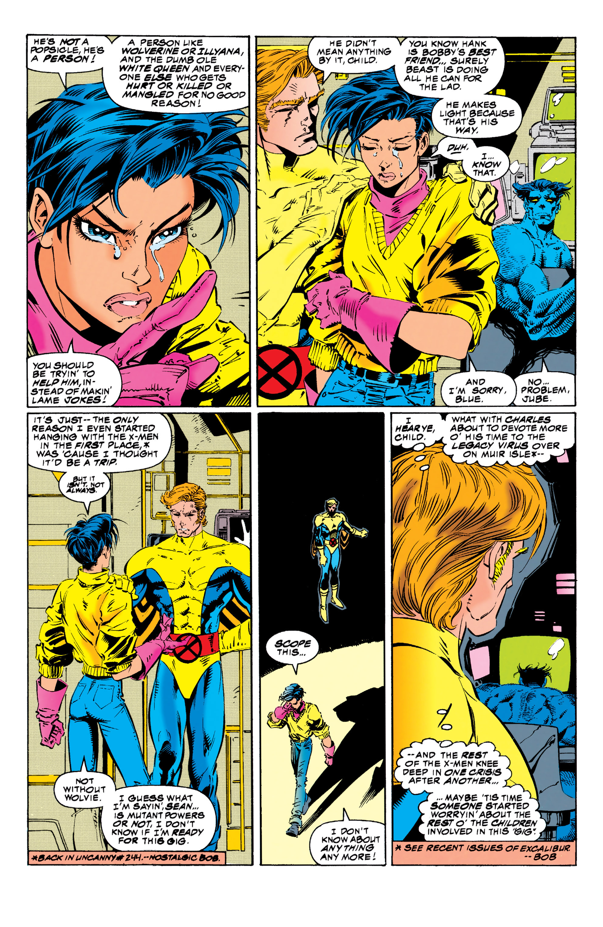 Read online Uncanny X-Men (1963) comic -  Issue #313 - 8