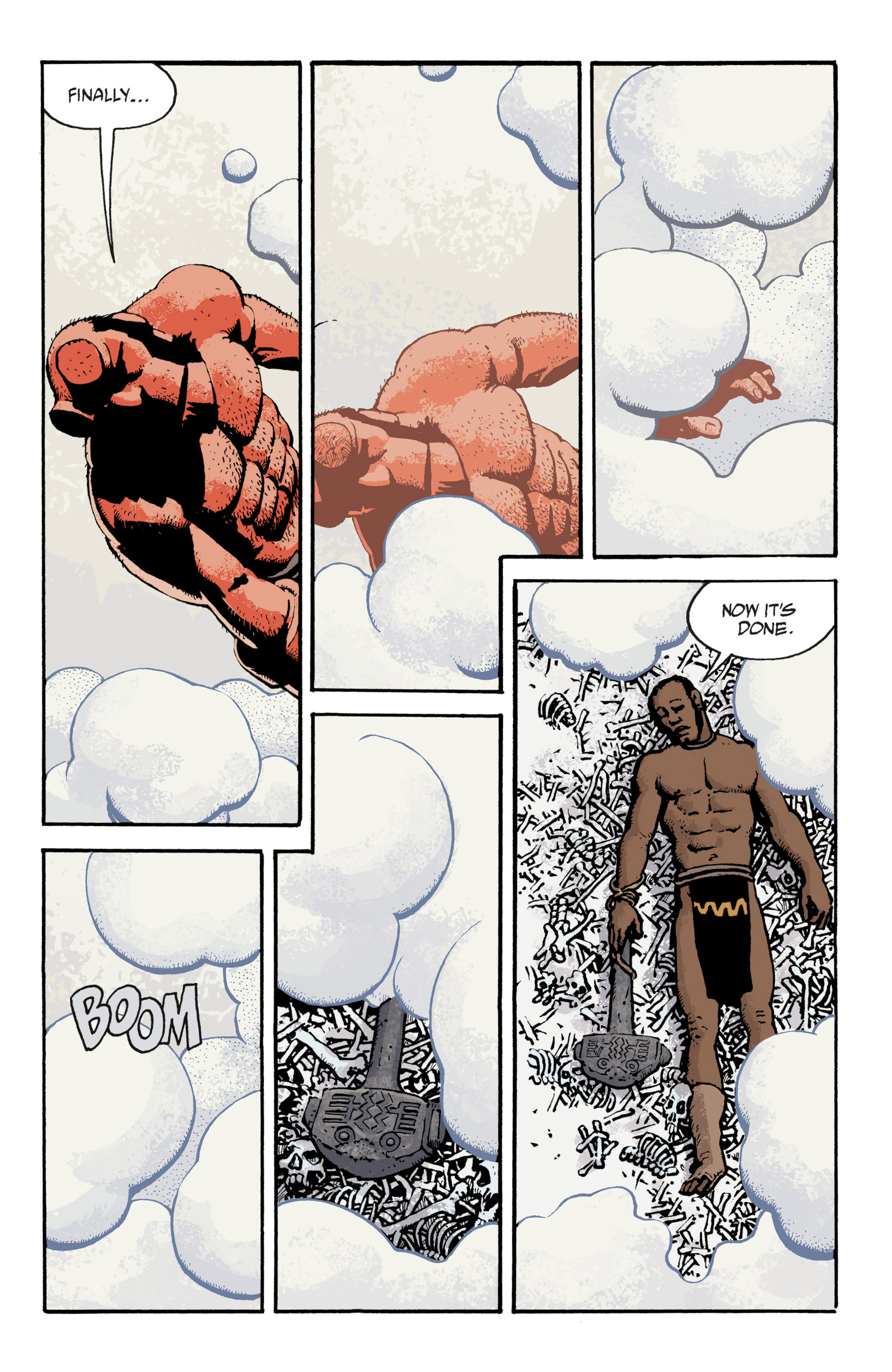 Read online Hellboy comic -  Issue #7 - 128