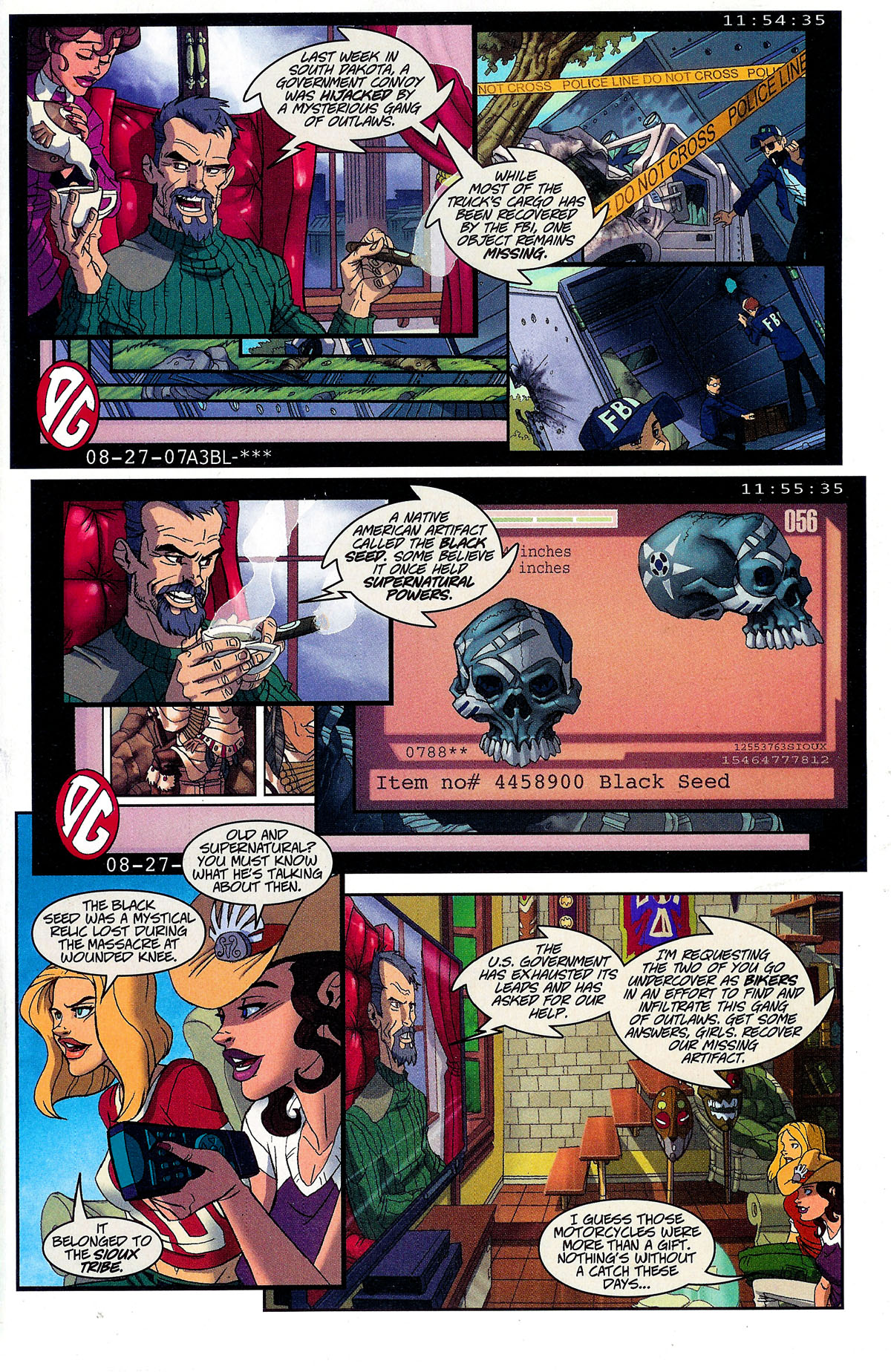Read online Danger Girl: Back in Black comic -  Issue #1 - 8