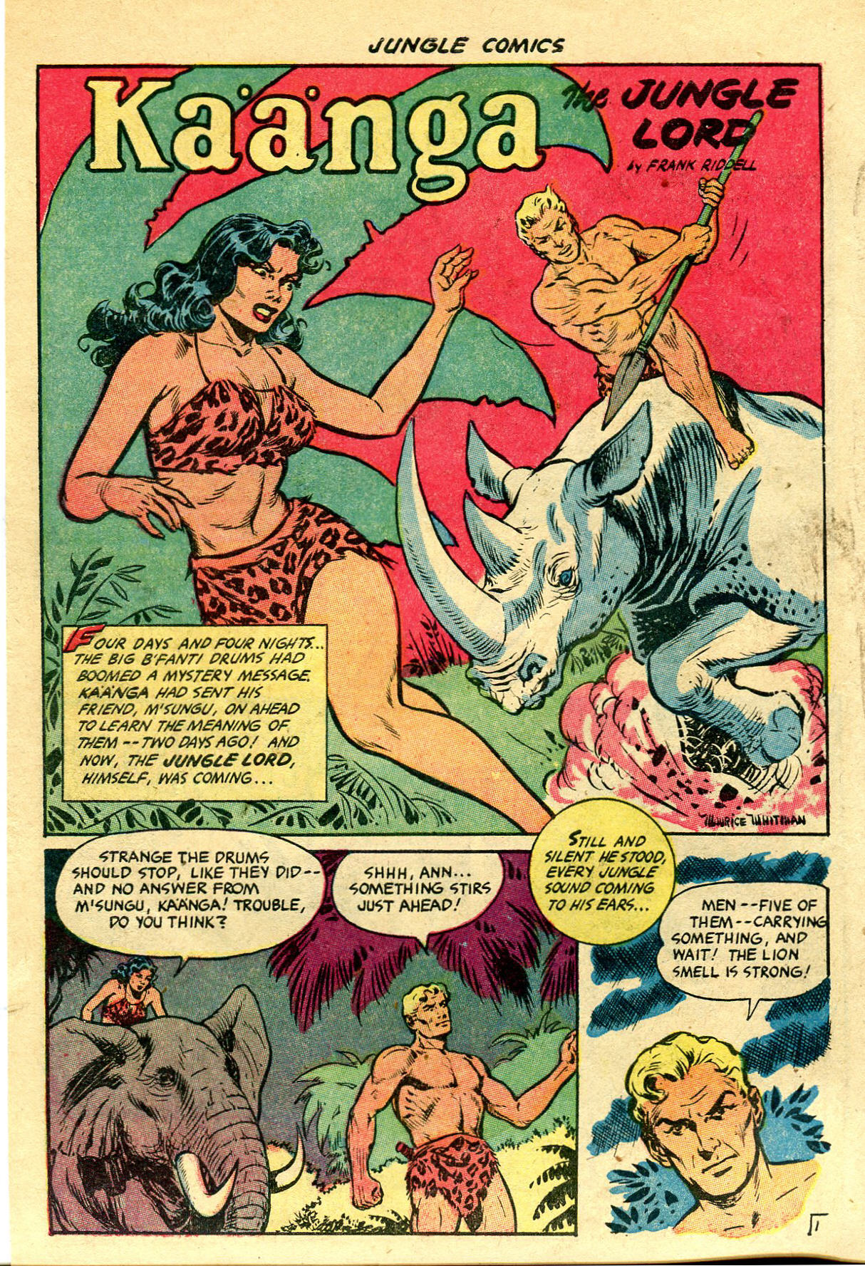Read online Jungle Comics comic -  Issue #155 - 4