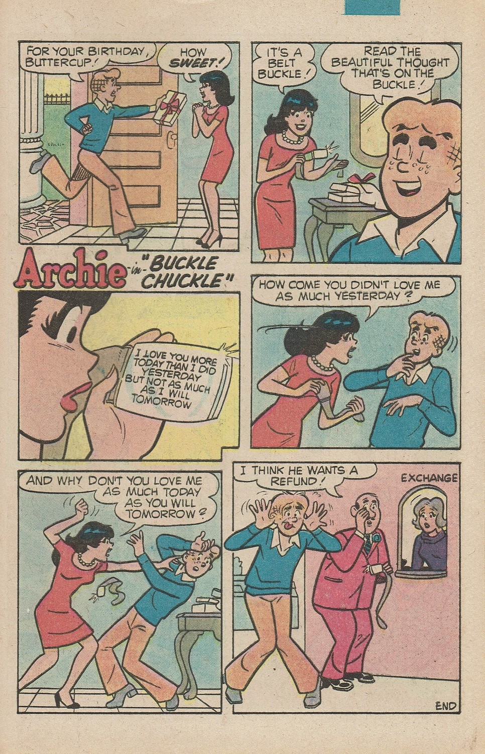 Read online Archie's Joke Book Magazine comic -  Issue #262 - 29