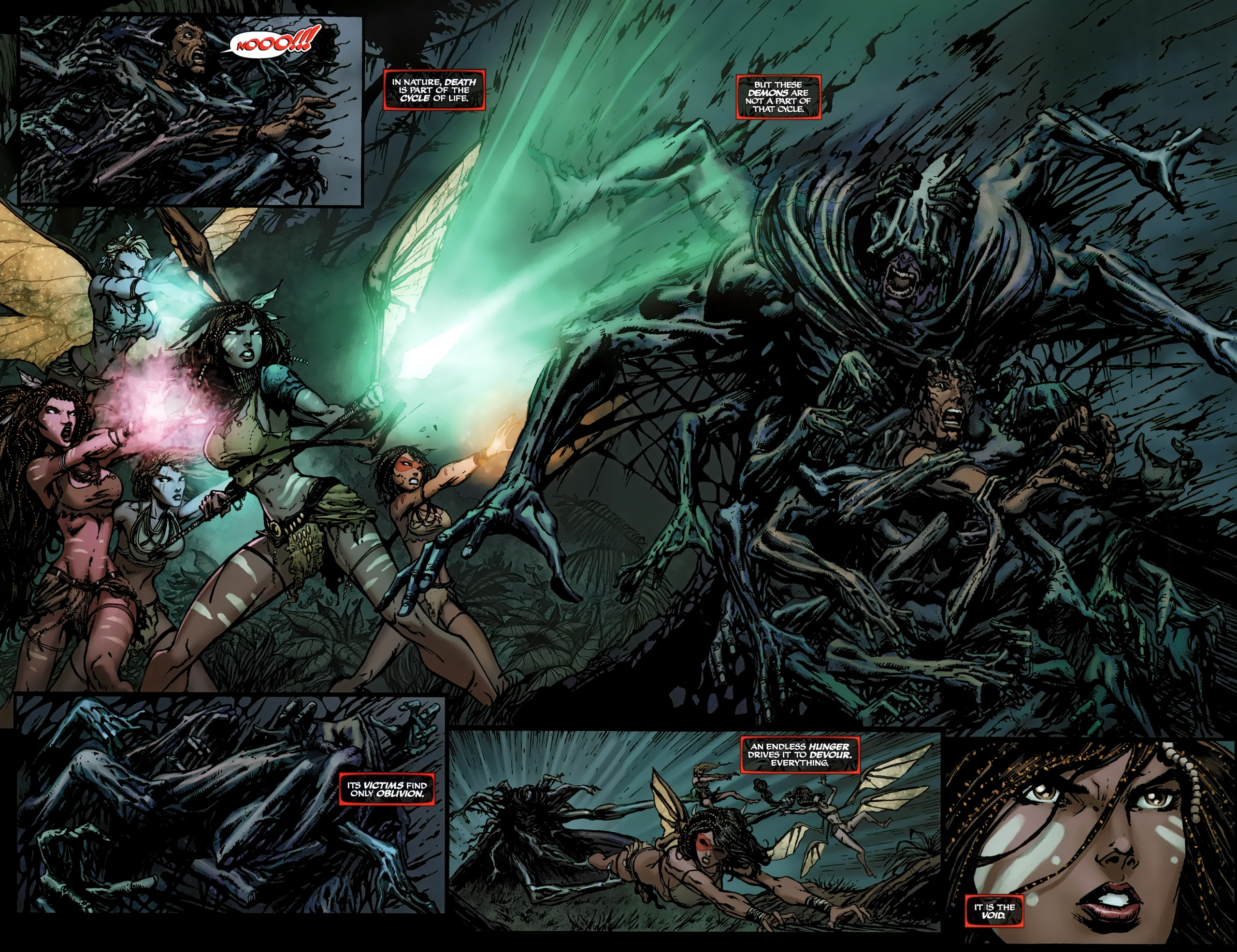 Read online Michael Turner's Soulfire (2011) comic -  Issue #0 - 7