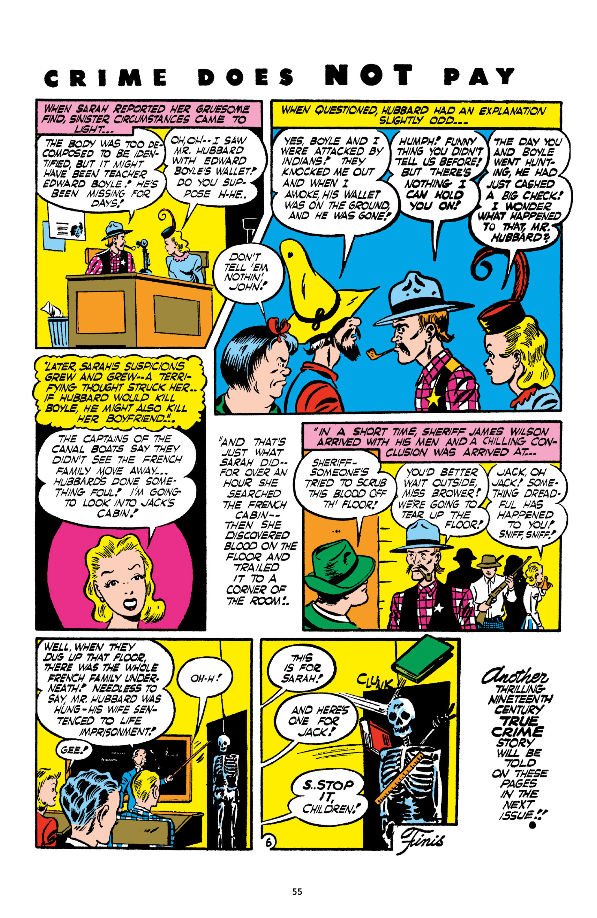 Read online Crime Does Not Pay Archives comic -  Issue # TPB 2 (Part 1) - 55