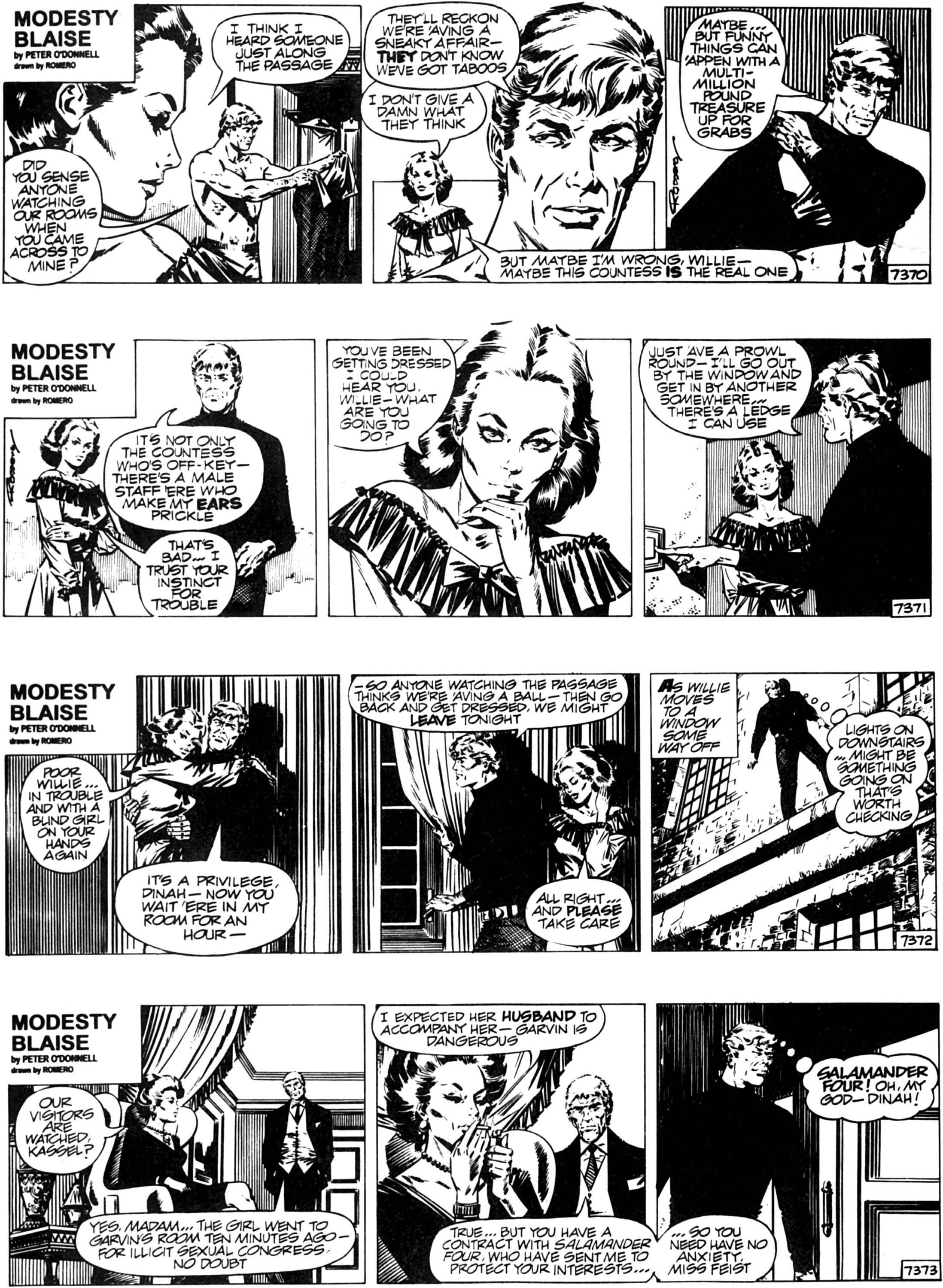 Read online Modesty Blaise: Lady in the Dark comic -  Issue # Full - 11