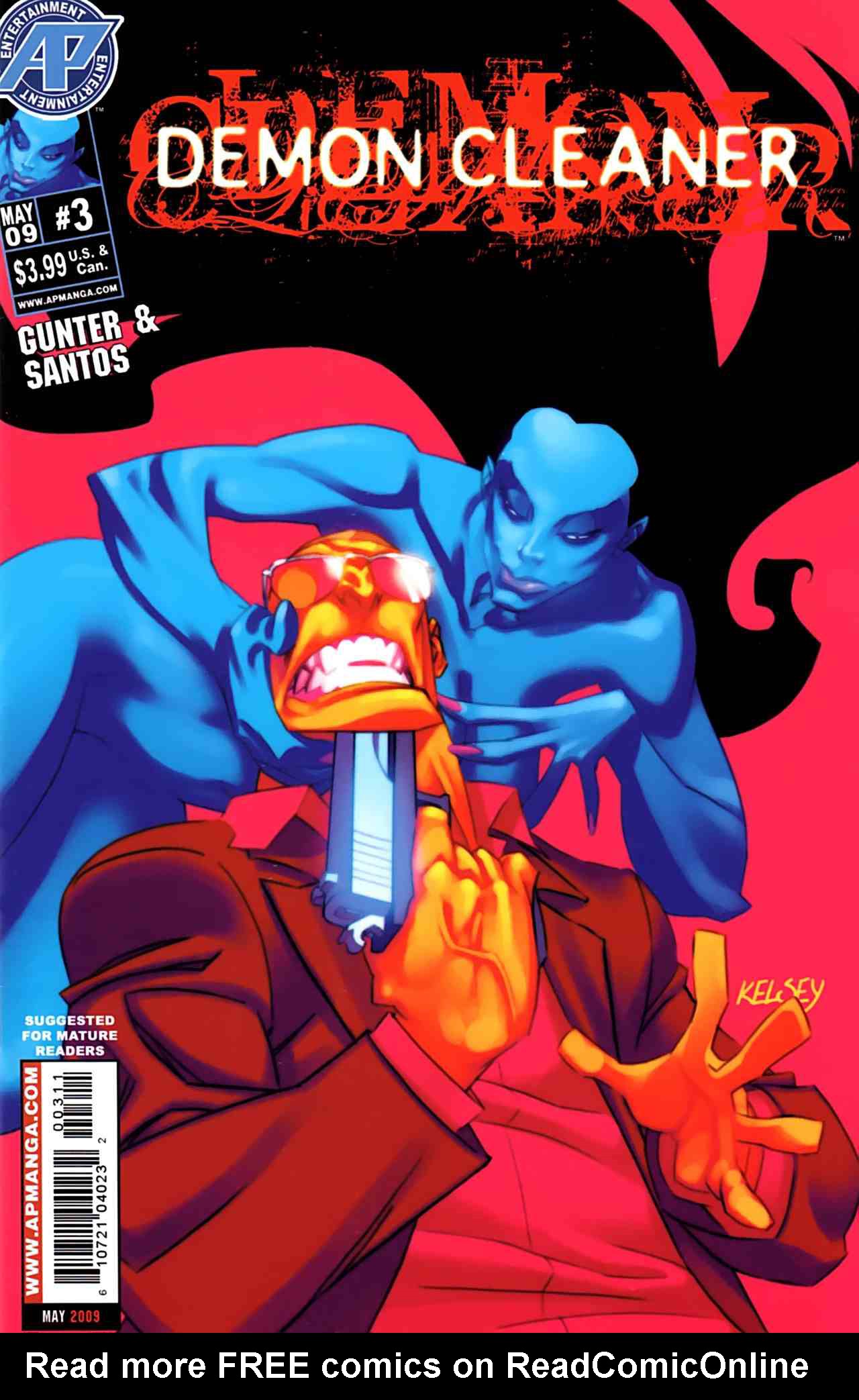 Read online Demon Cleaner comic -  Issue #3 - 1