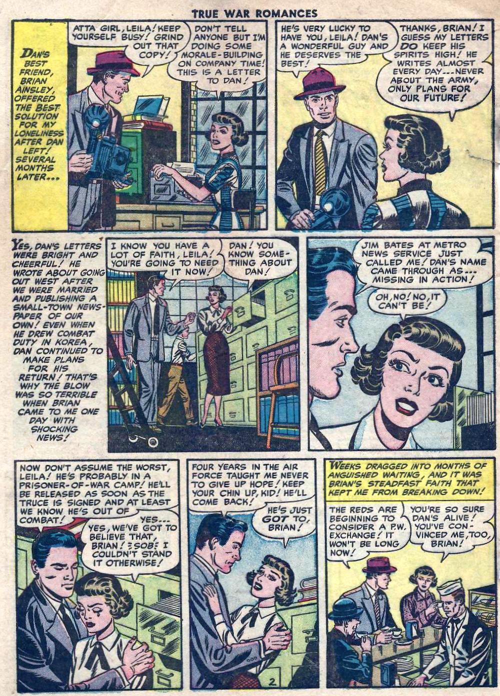 Read online True War Romances comic -  Issue #14 - 28