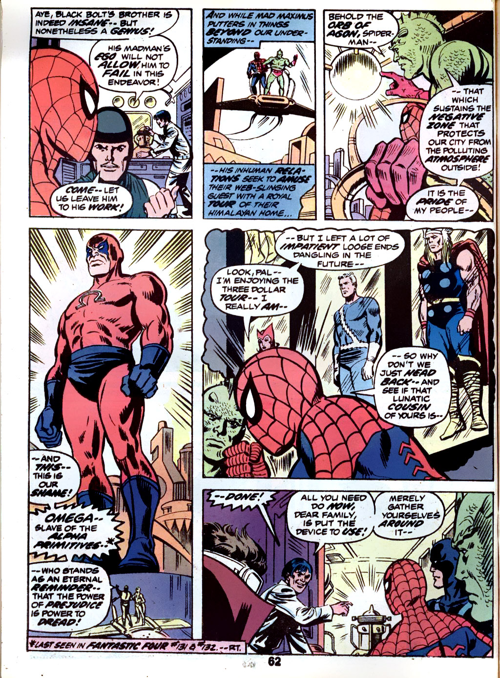 Read online Marvel Treasury Edition comic -  Issue #27 - 64