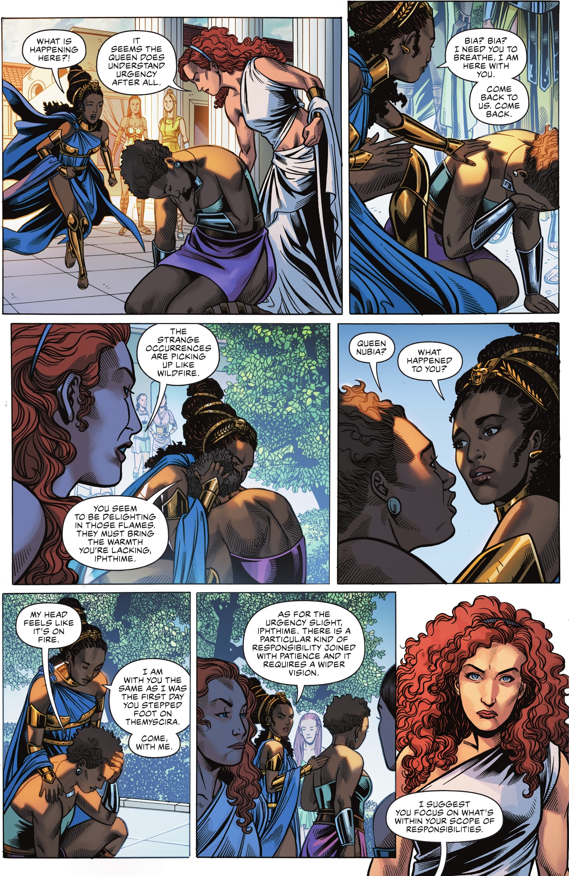 Read online Nubia & the Amazons comic -  Issue #3 - 13