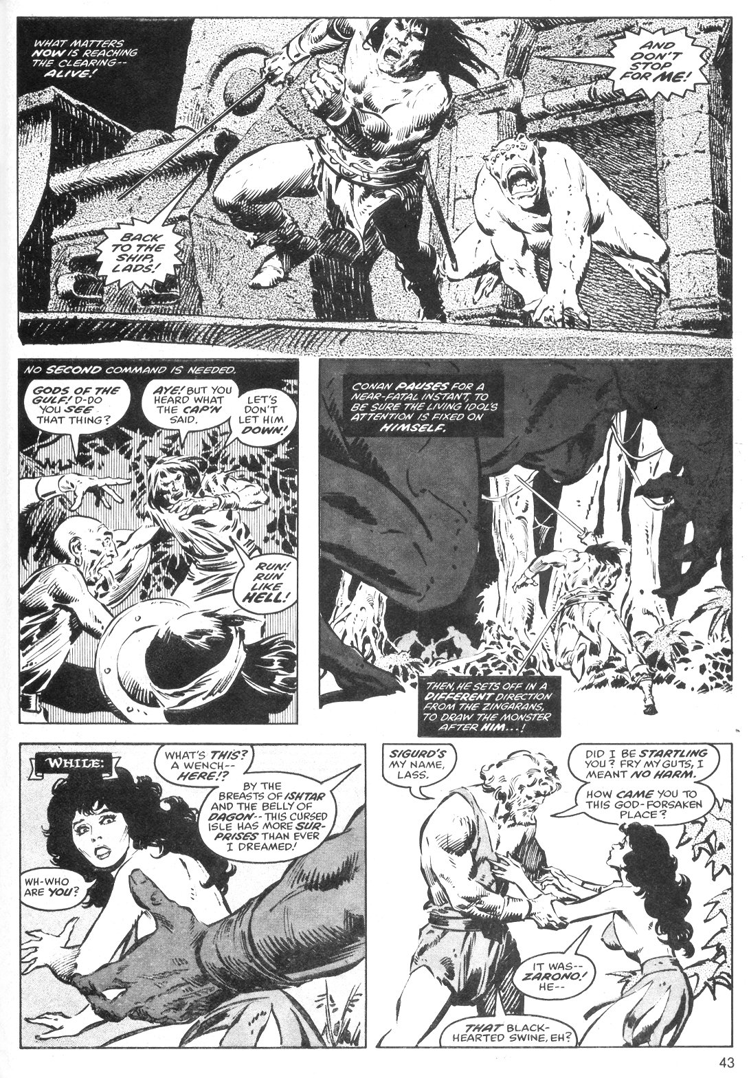 The Savage Sword Of Conan issue 40 - Page 43