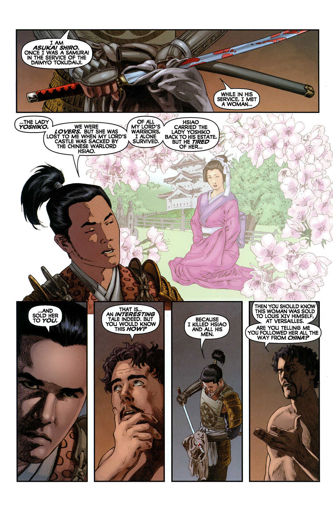 Read online Samurai: Heaven and Earth (2006) comic -  Issue #1 - 16