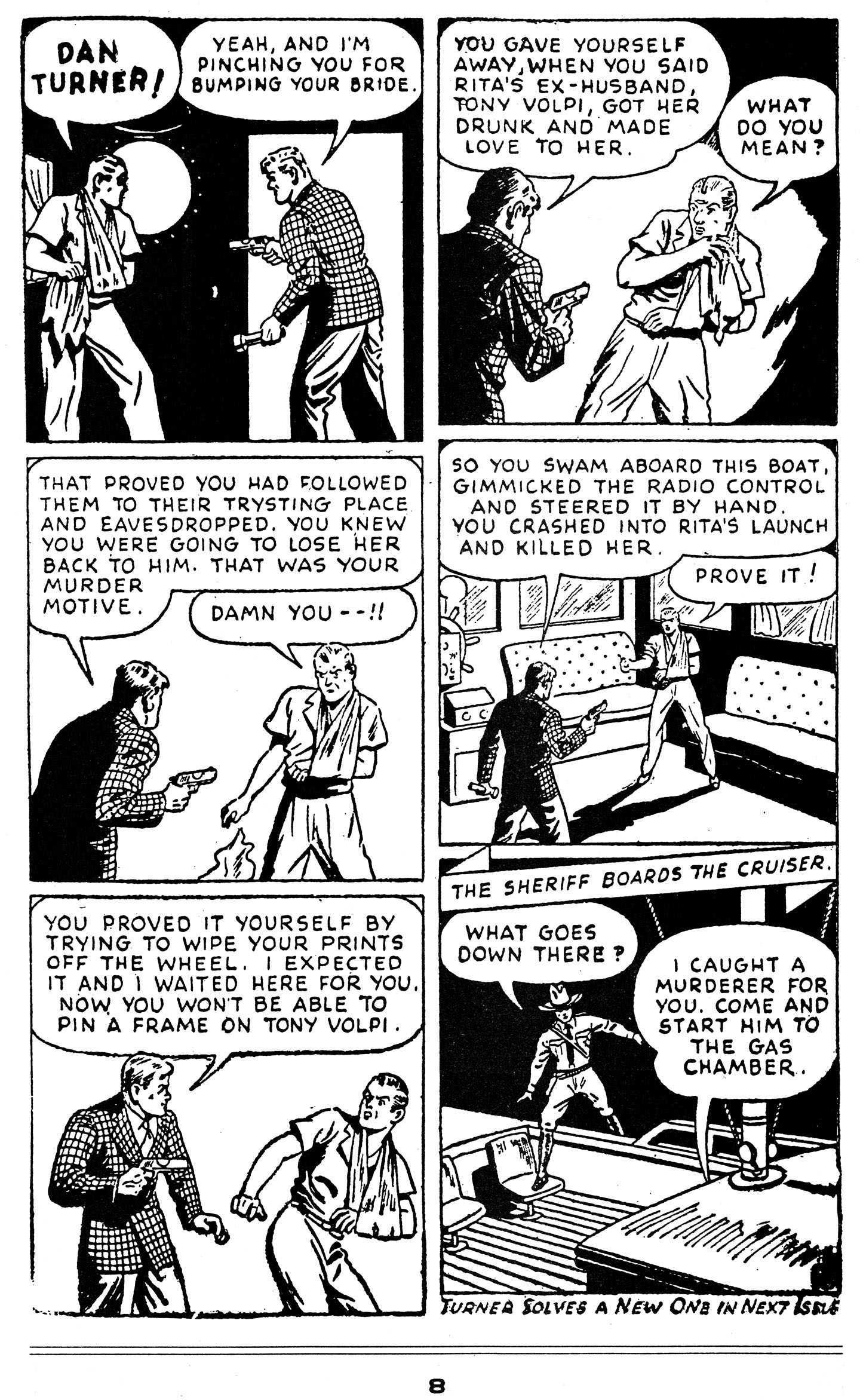 Read online Dan Turner: Homicide Hunch comic -  Issue # Full - 34