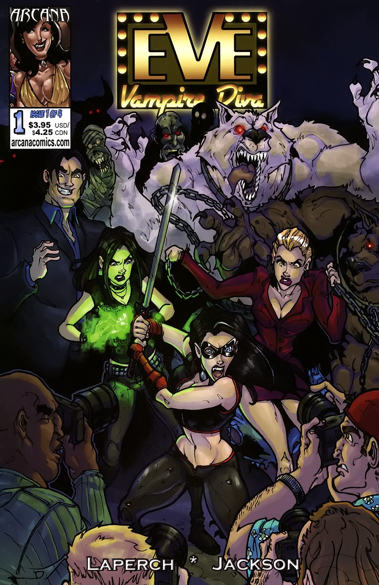 Read online Eve: Vampire Diva comic -  Issue #1 - 1