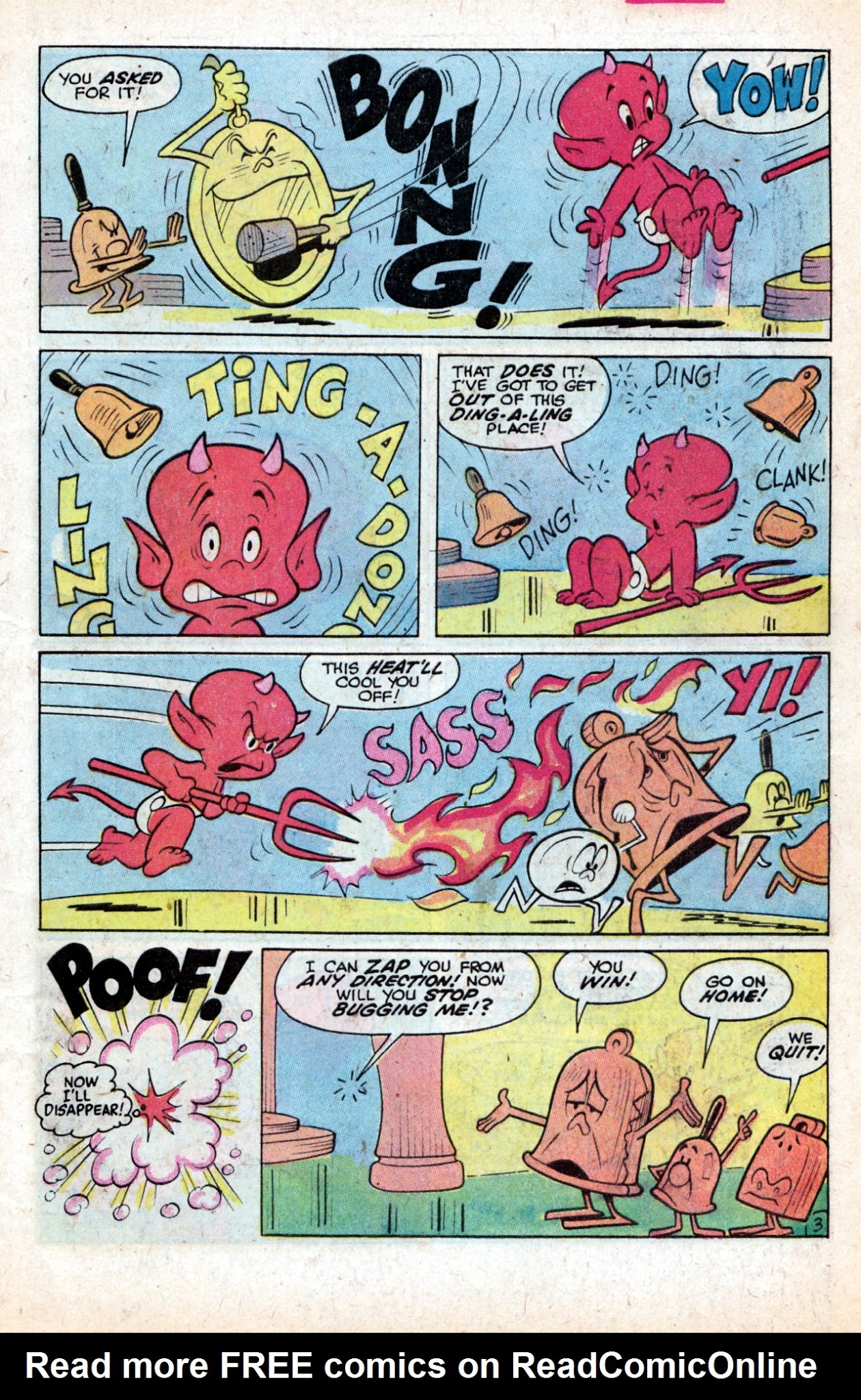 Read online Hot Stuff, the Little Devil comic -  Issue #162 - 7