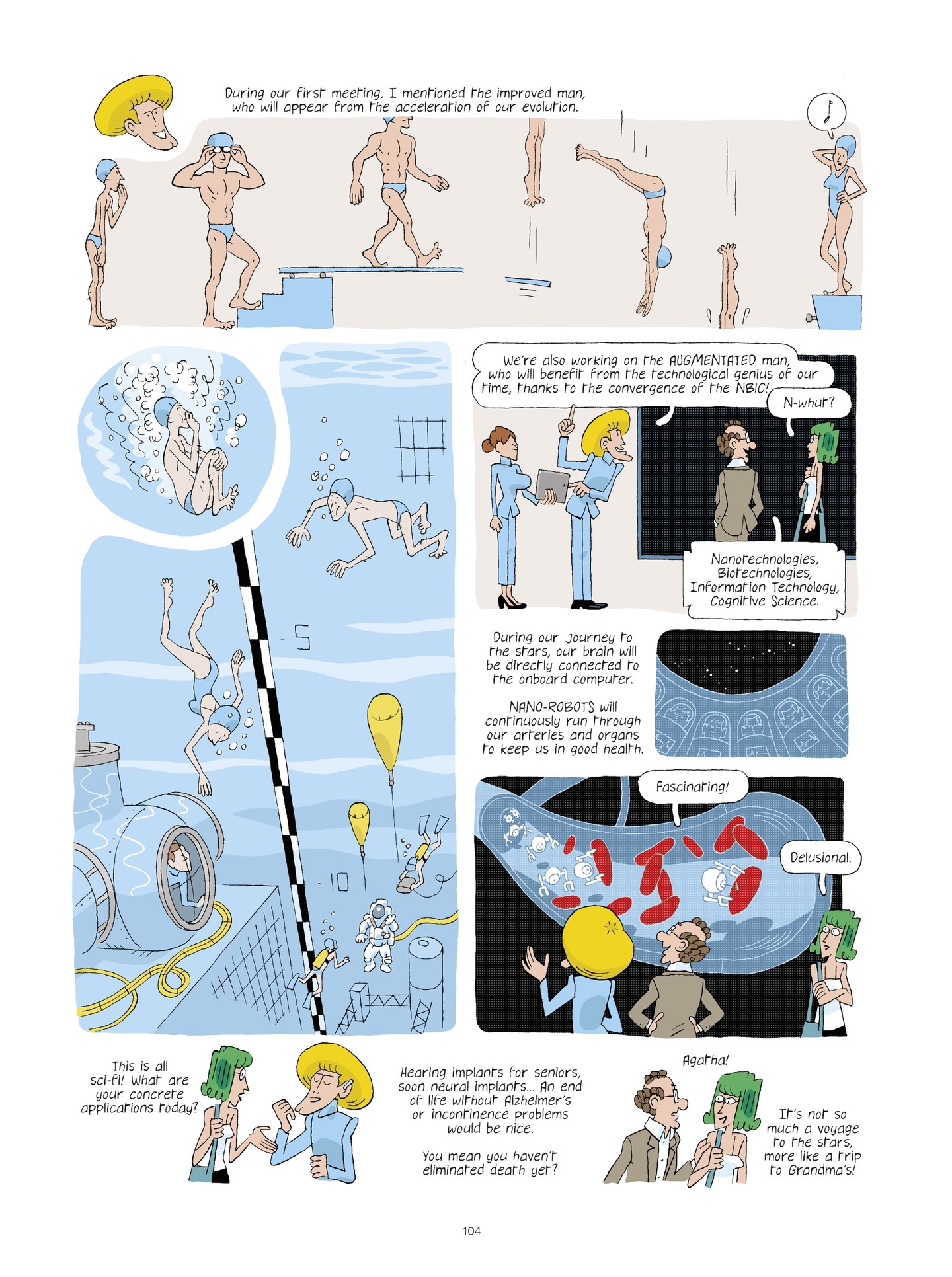Read online Evolution, Darwin, God, and the Horse-People comic -  Issue # TPB - 103