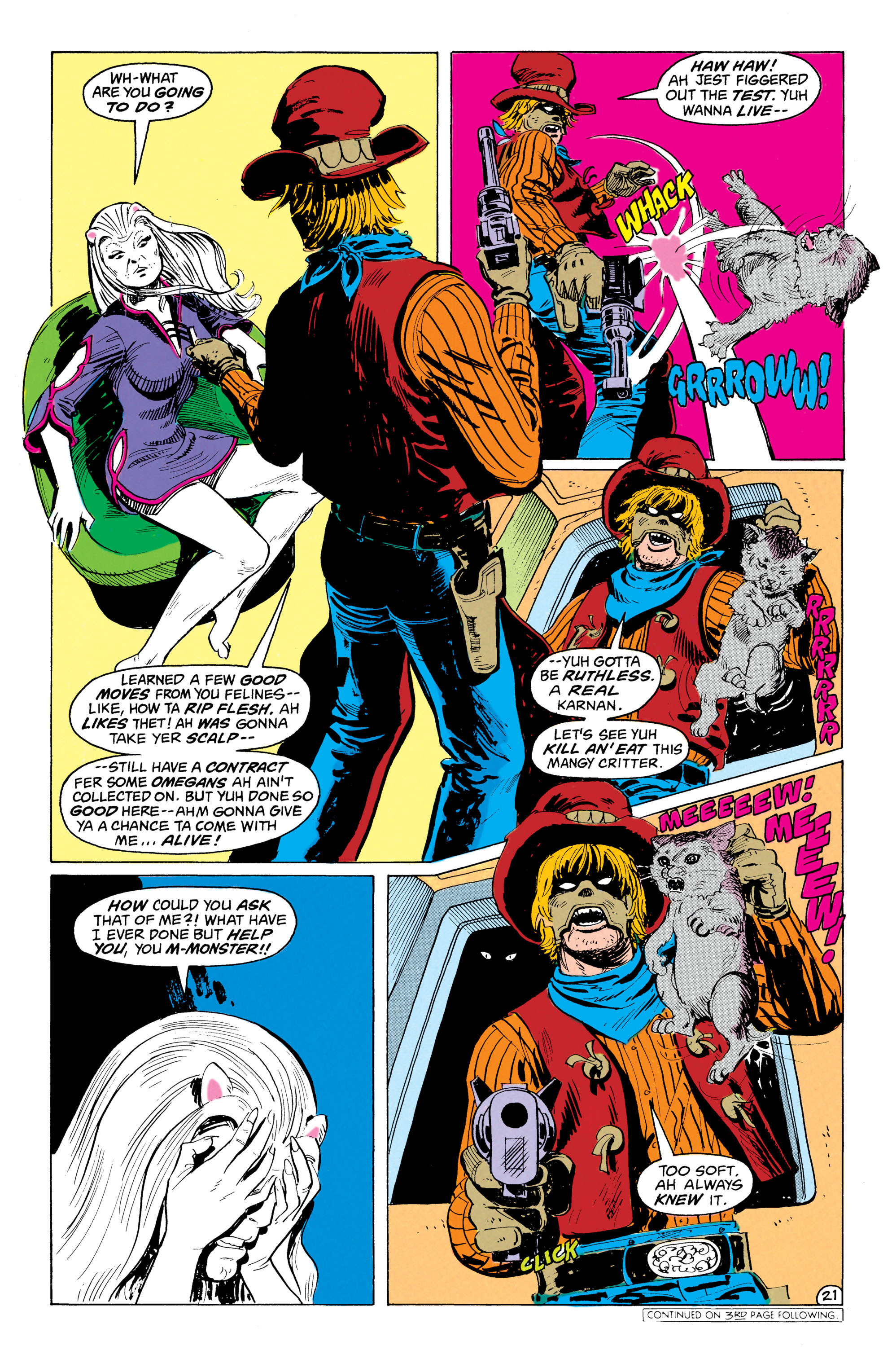 Read online The Omega Men (1983) comic -  Issue #32 - 22