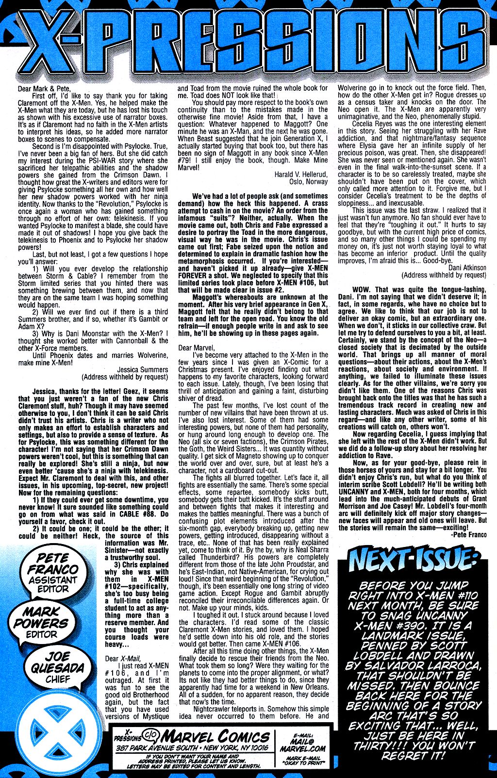 Read online X-Men (1991) comic -  Issue #109 - 24