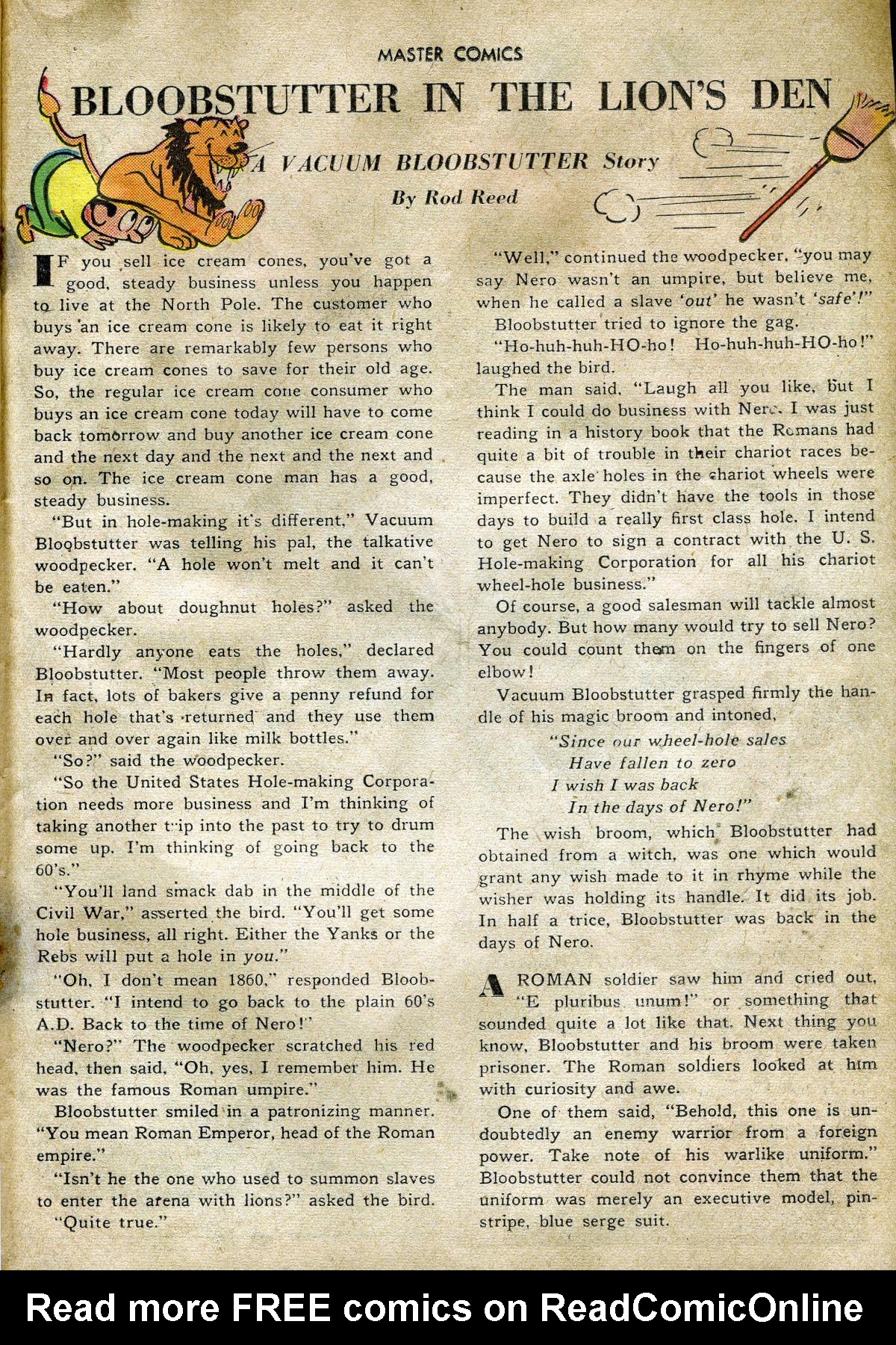 Read online Master Comics comic -  Issue #108 - 23