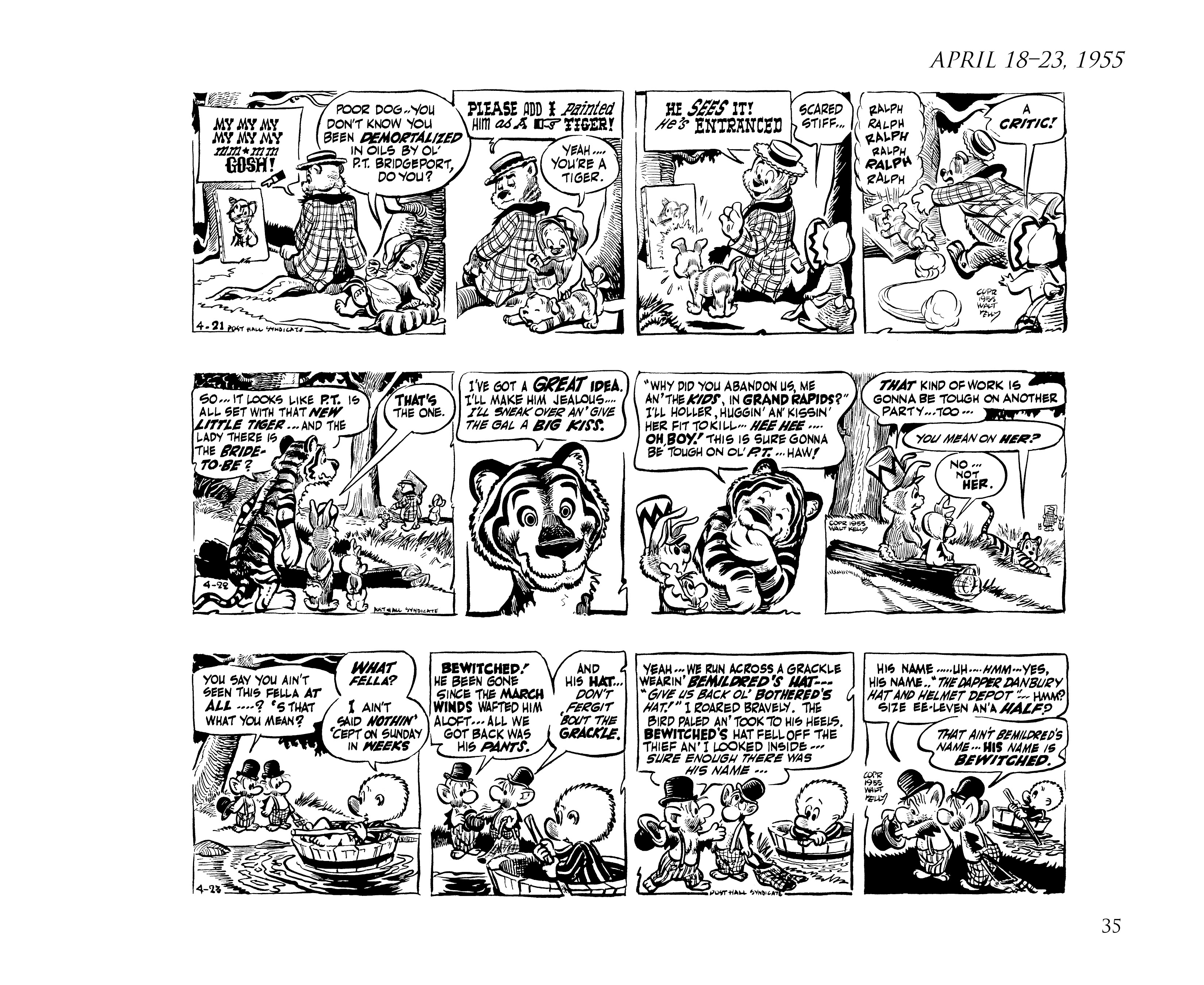 Read online Pogo by Walt Kelly: The Complete Syndicated Comic Strips comic -  Issue # TPB 4 (Part 1) - 47
