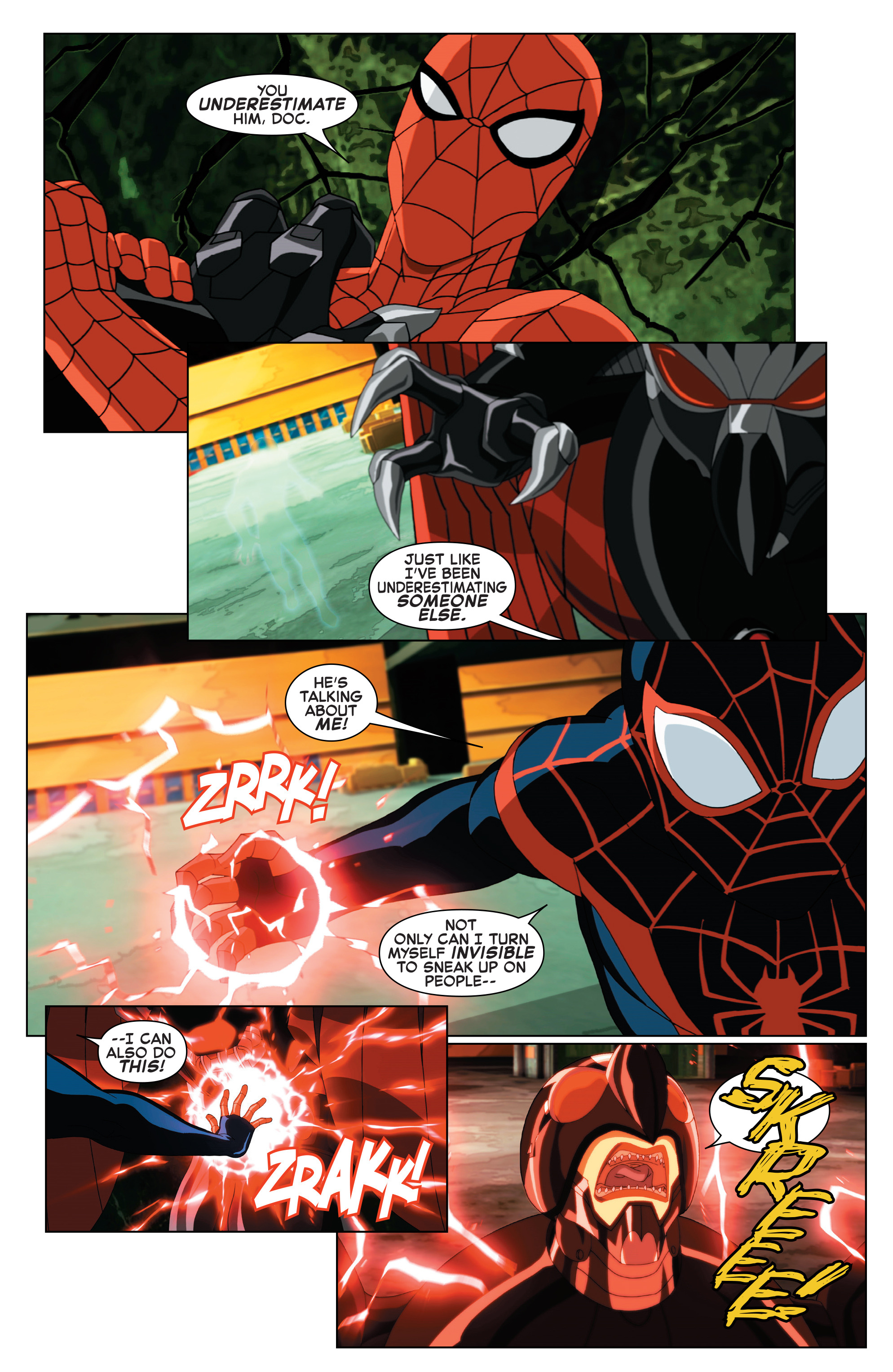Read online Marvel Universe Ultimate Spider-Man Vs. The Sinister Six comic -  Issue #4 - 19