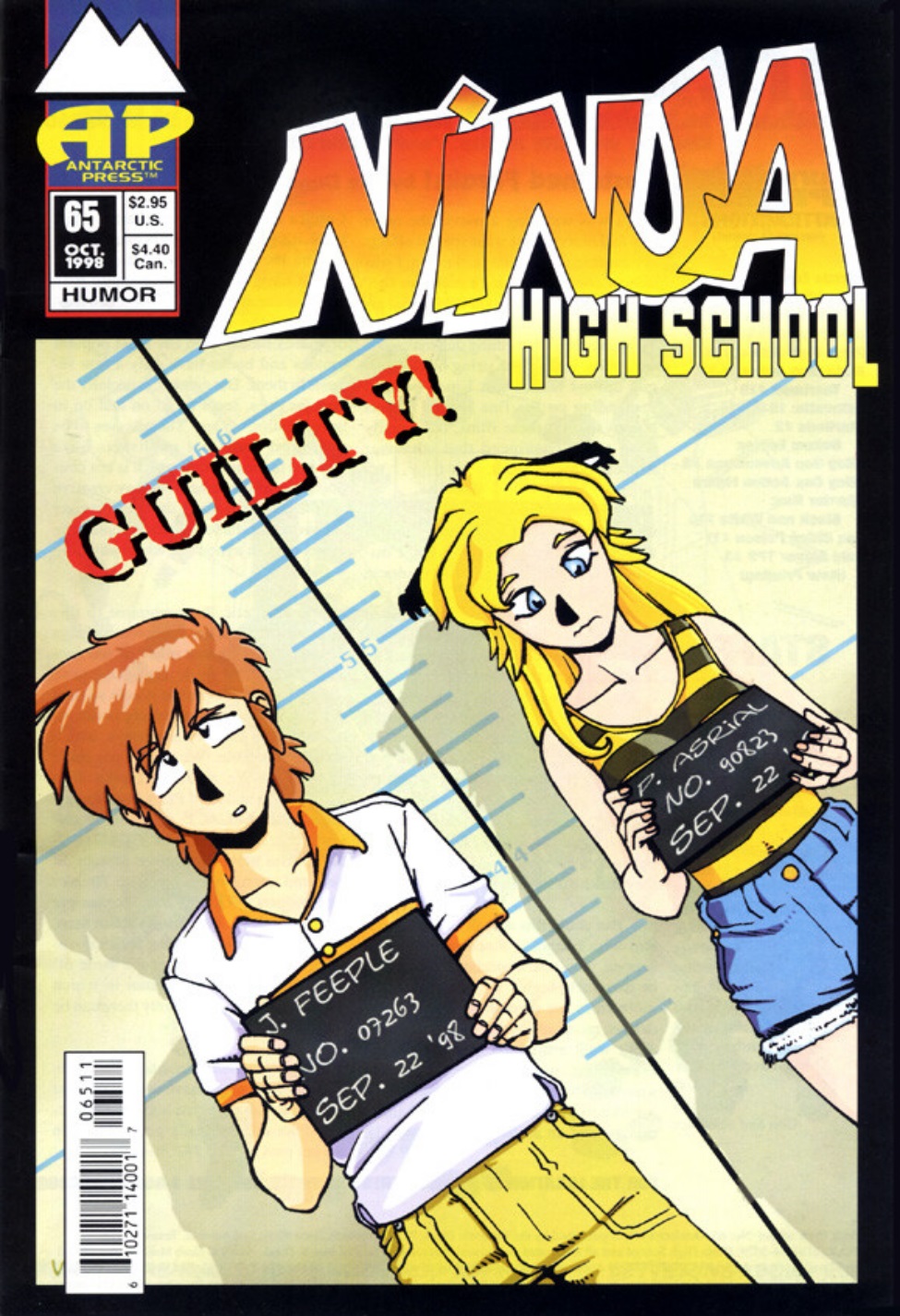 Read online Ninja High School (1986) comic -  Issue #65 - 1