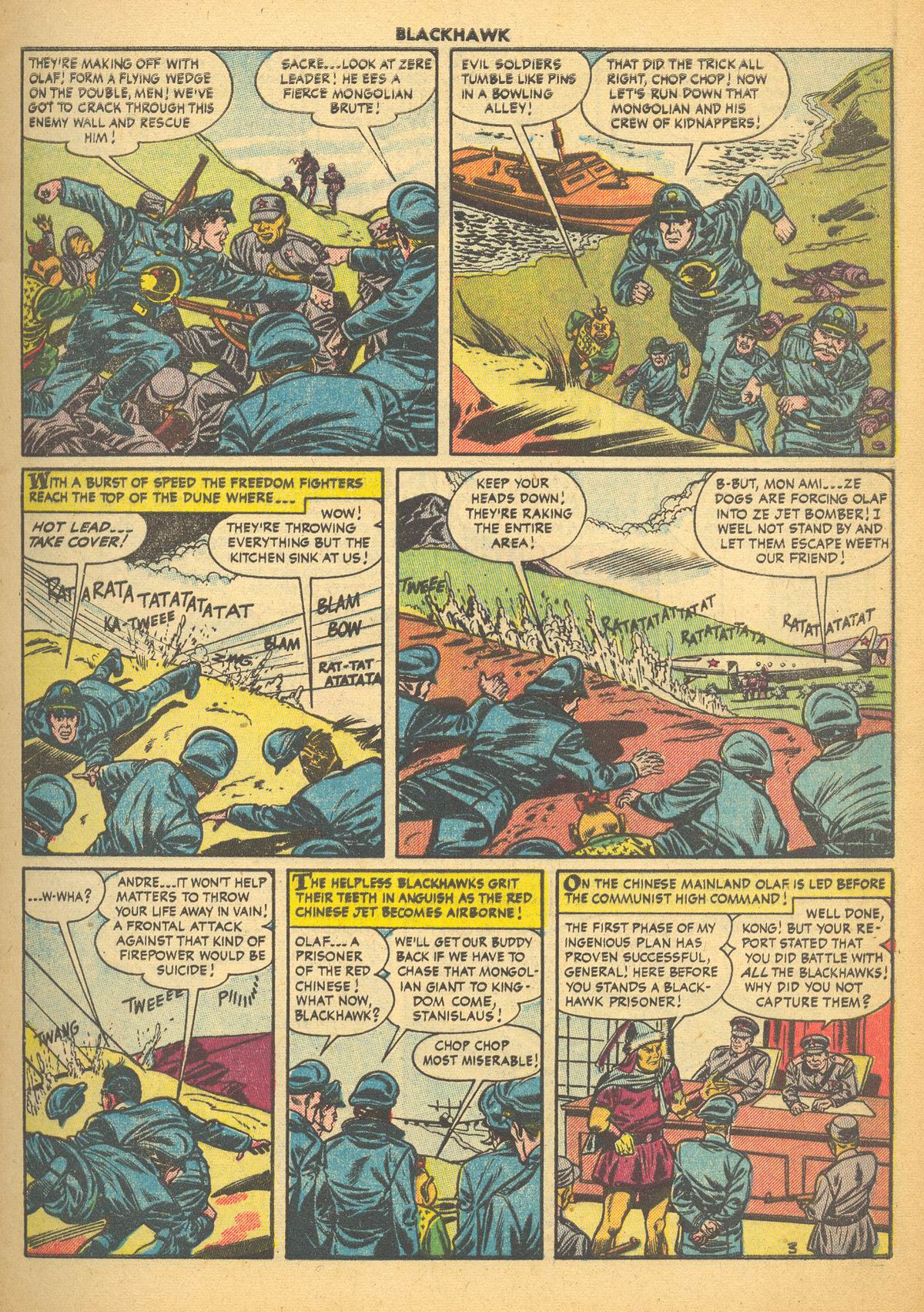 Read online Blackhawk (1957) comic -  Issue #92 - 5