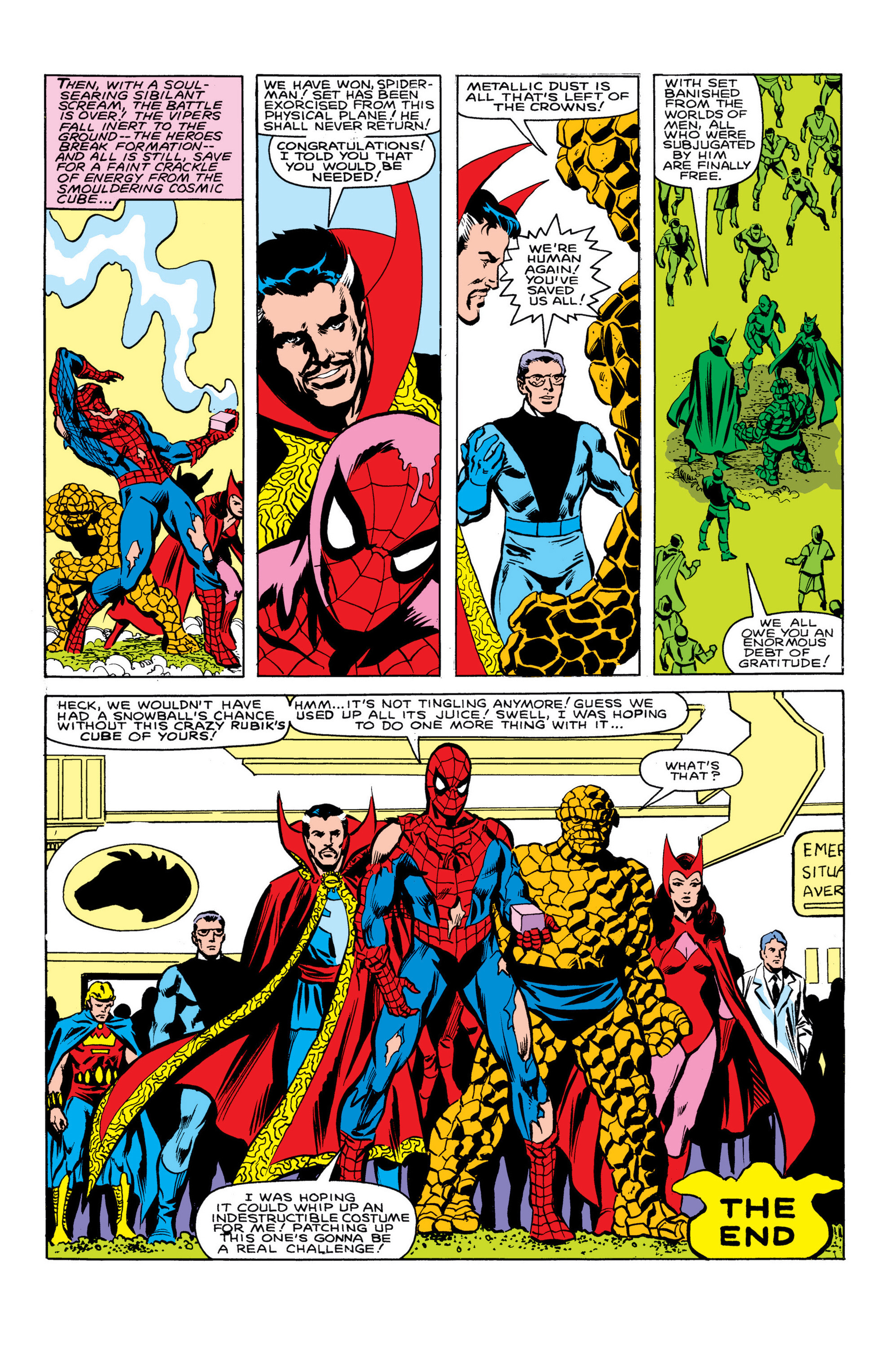 Read online Thing: The Serpent Crown Affair comic -  Issue # TPB - 117