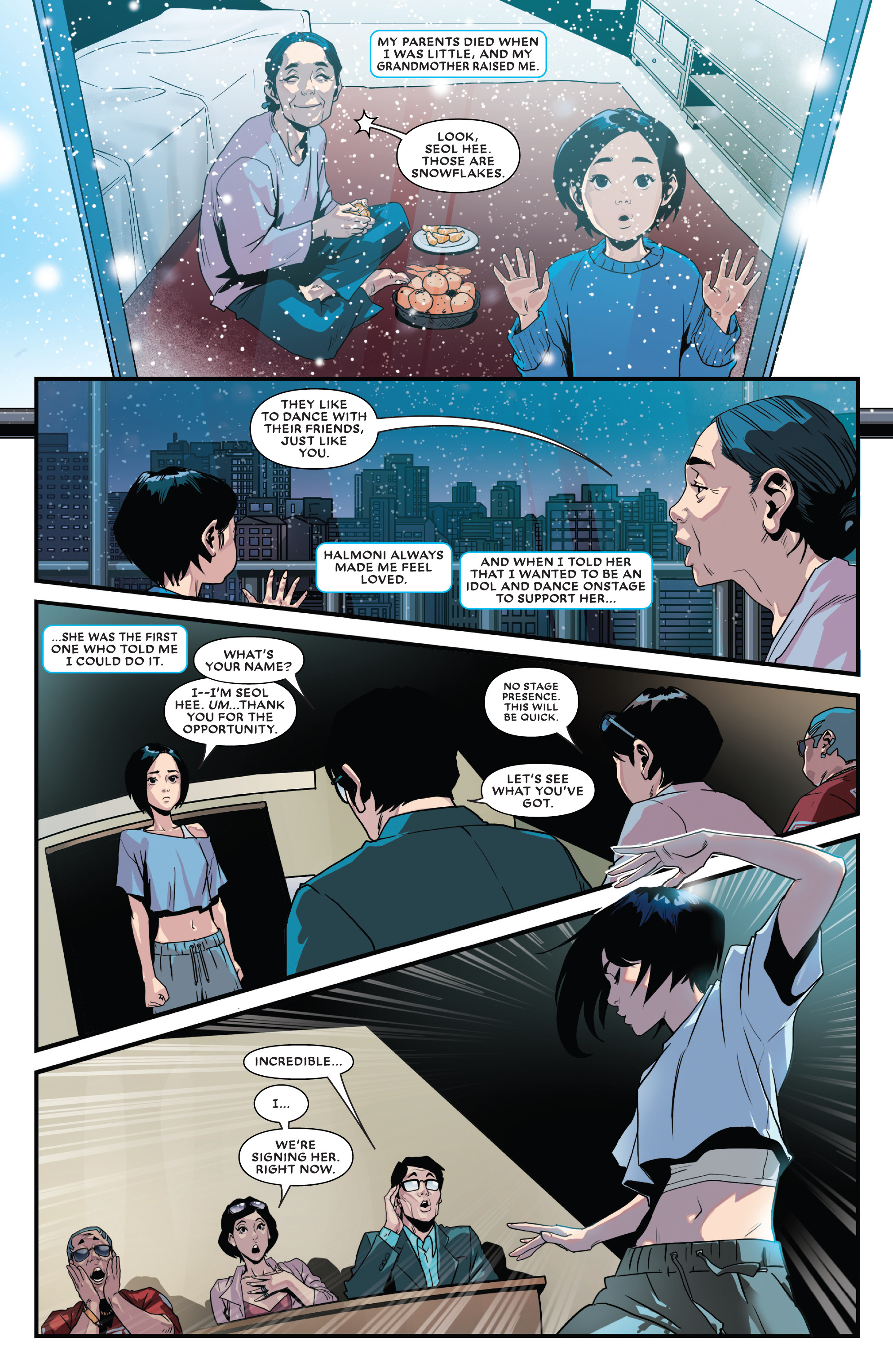 Read online Future Fight Firsts: Luna Snow comic -  Issue # Full - 8
