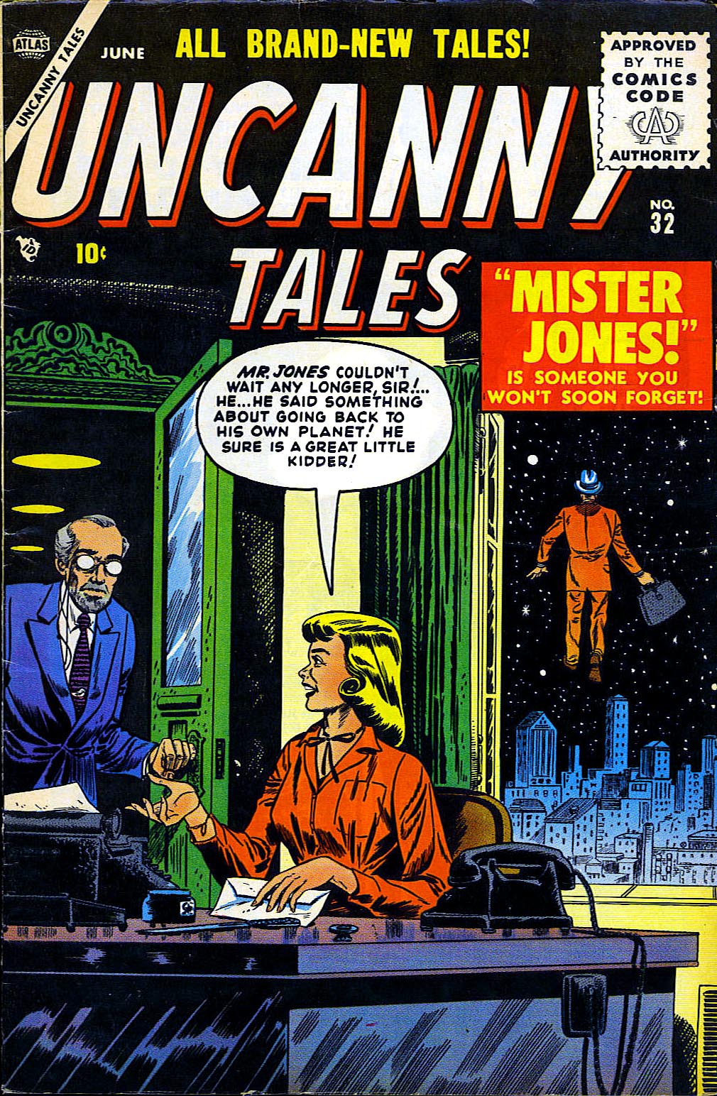 Read online Uncanny Tales comic -  Issue #32 - 1