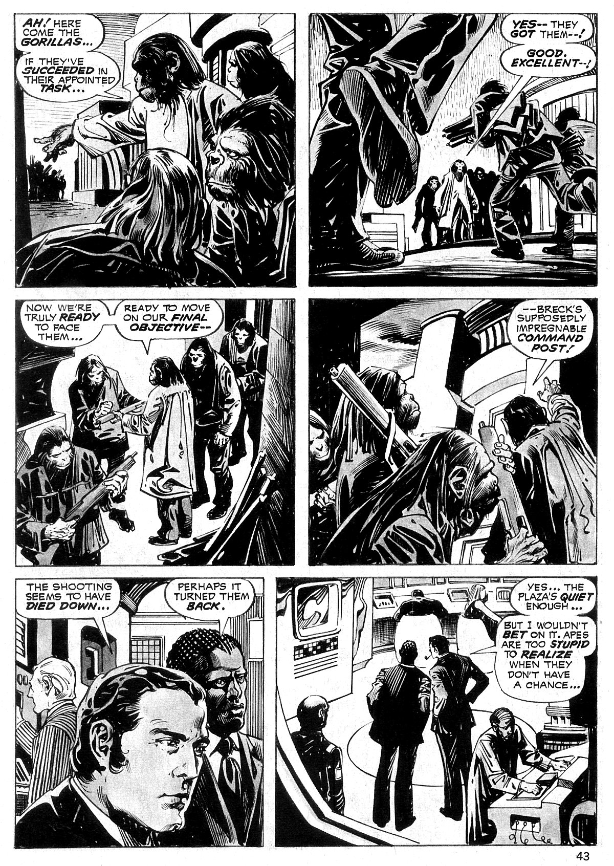Read online Planet of the Apes comic -  Issue #21 - 42