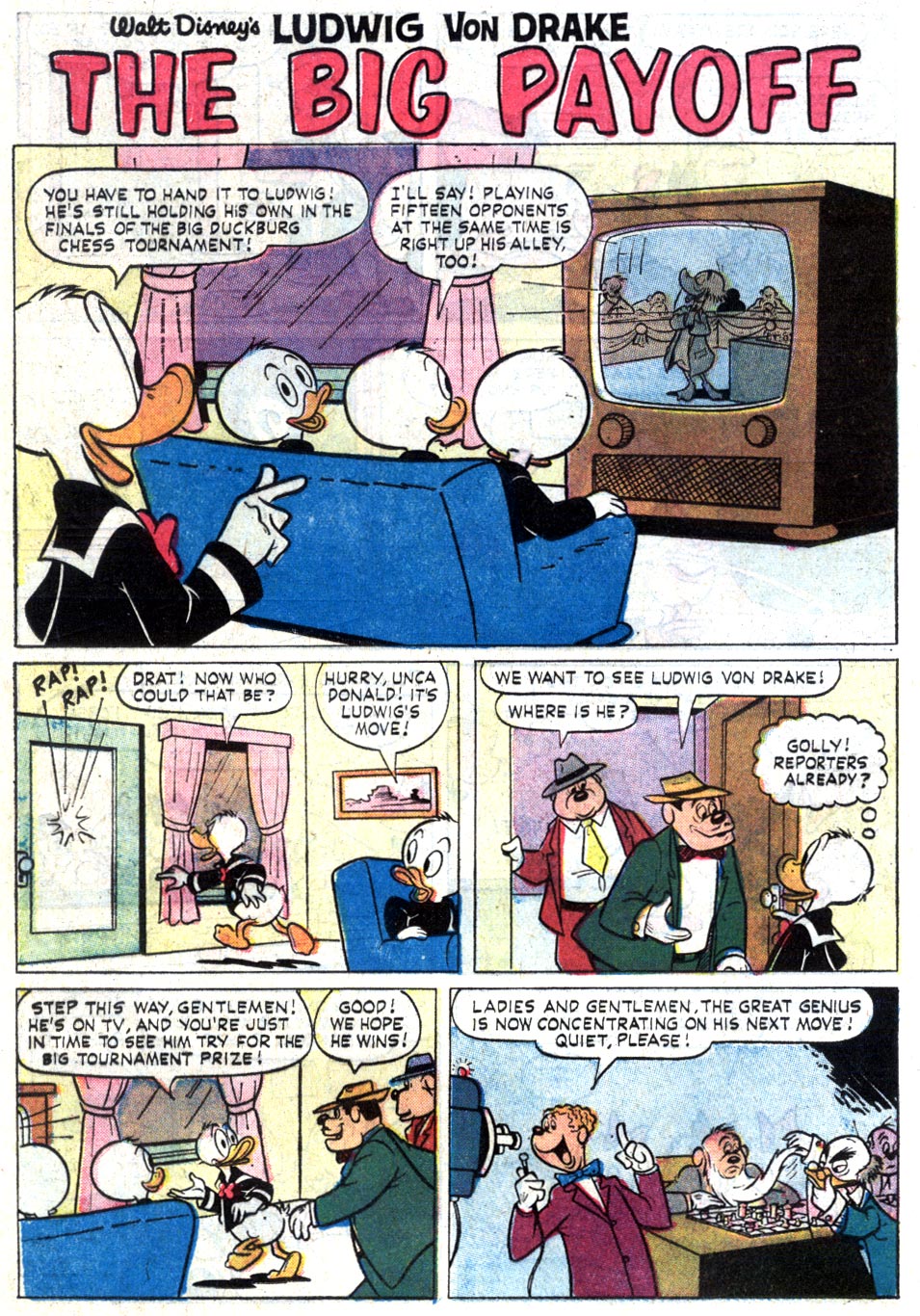 Read online Walt Disney's Ludwig Von Drake comic -  Issue #4 - 24