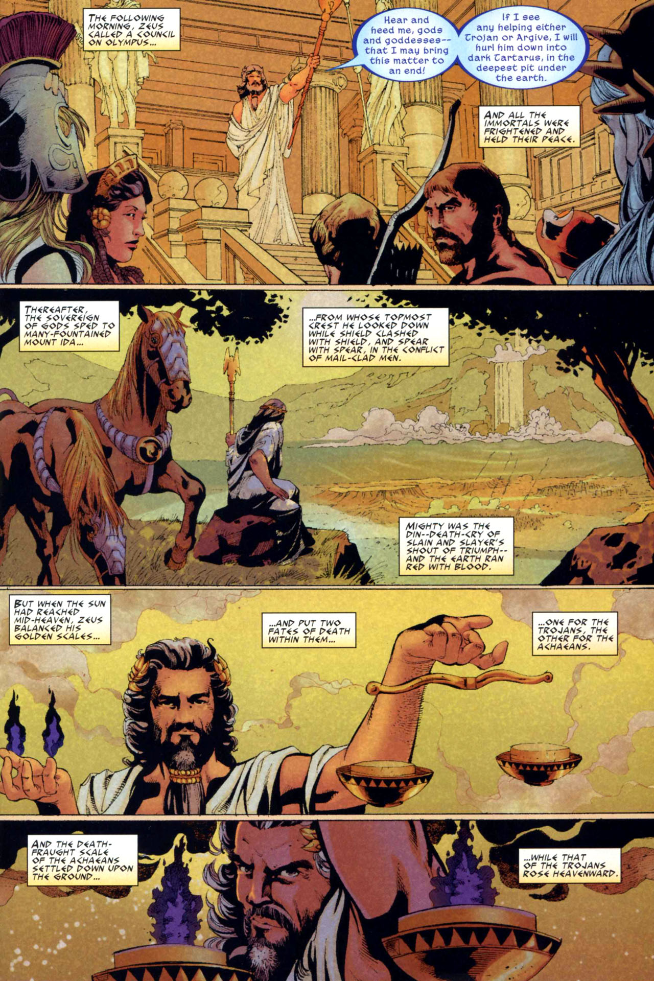 Read online The Iliad comic -  Issue #3 - 17