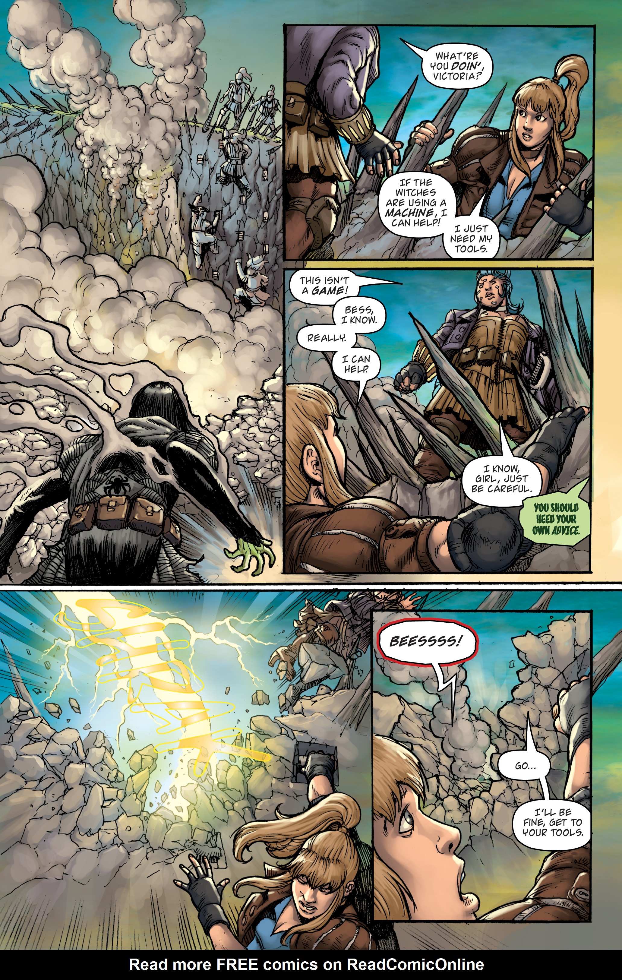 Read online The Steam Engines of Oz: The Geared Leviathan comic -  Issue #3 - 9