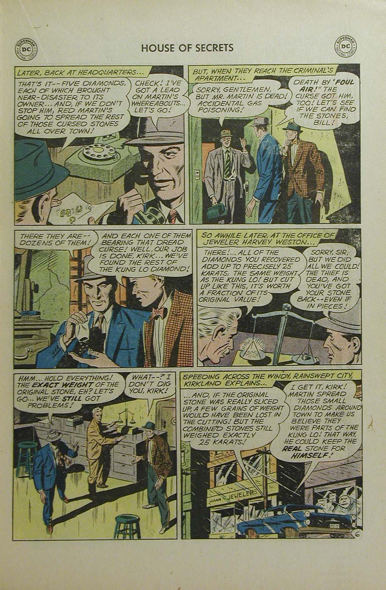 Read online House of Secrets (1956) comic -  Issue #52 - 19