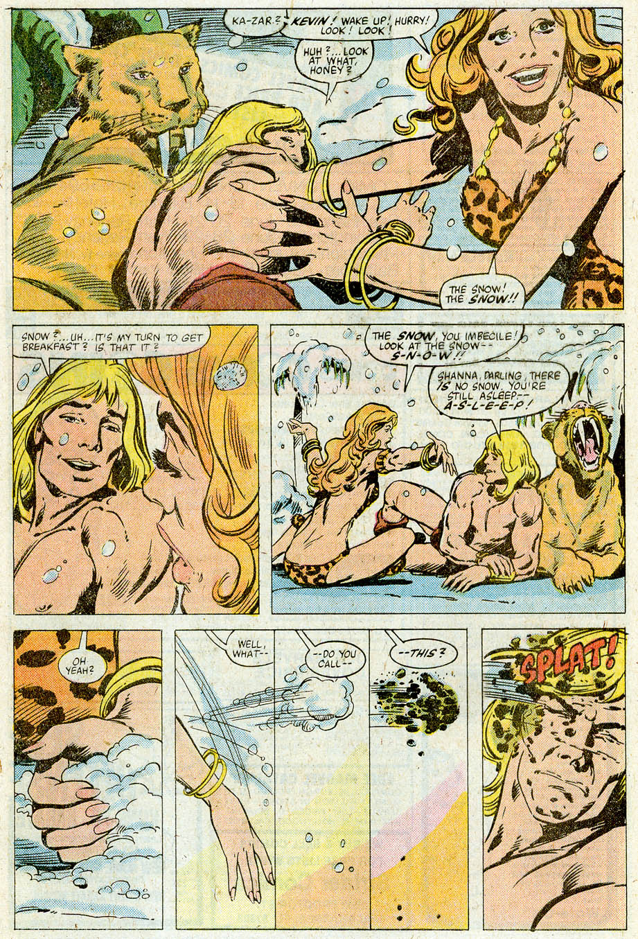 Read online Ka-Zar the Savage comic -  Issue #6 - 4