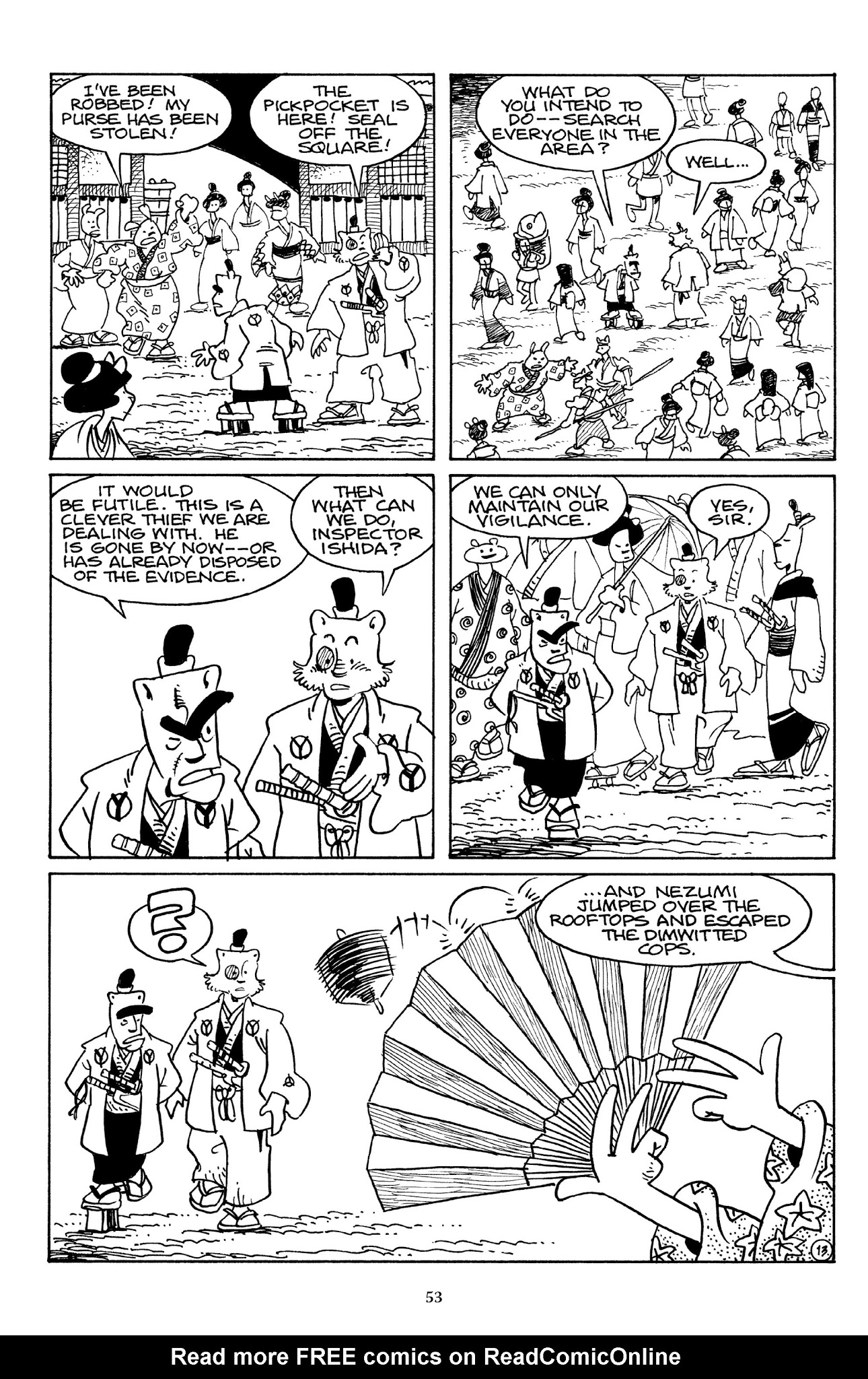 Read online The Usagi Yojimbo Saga comic -  Issue # TPB 5 - 50