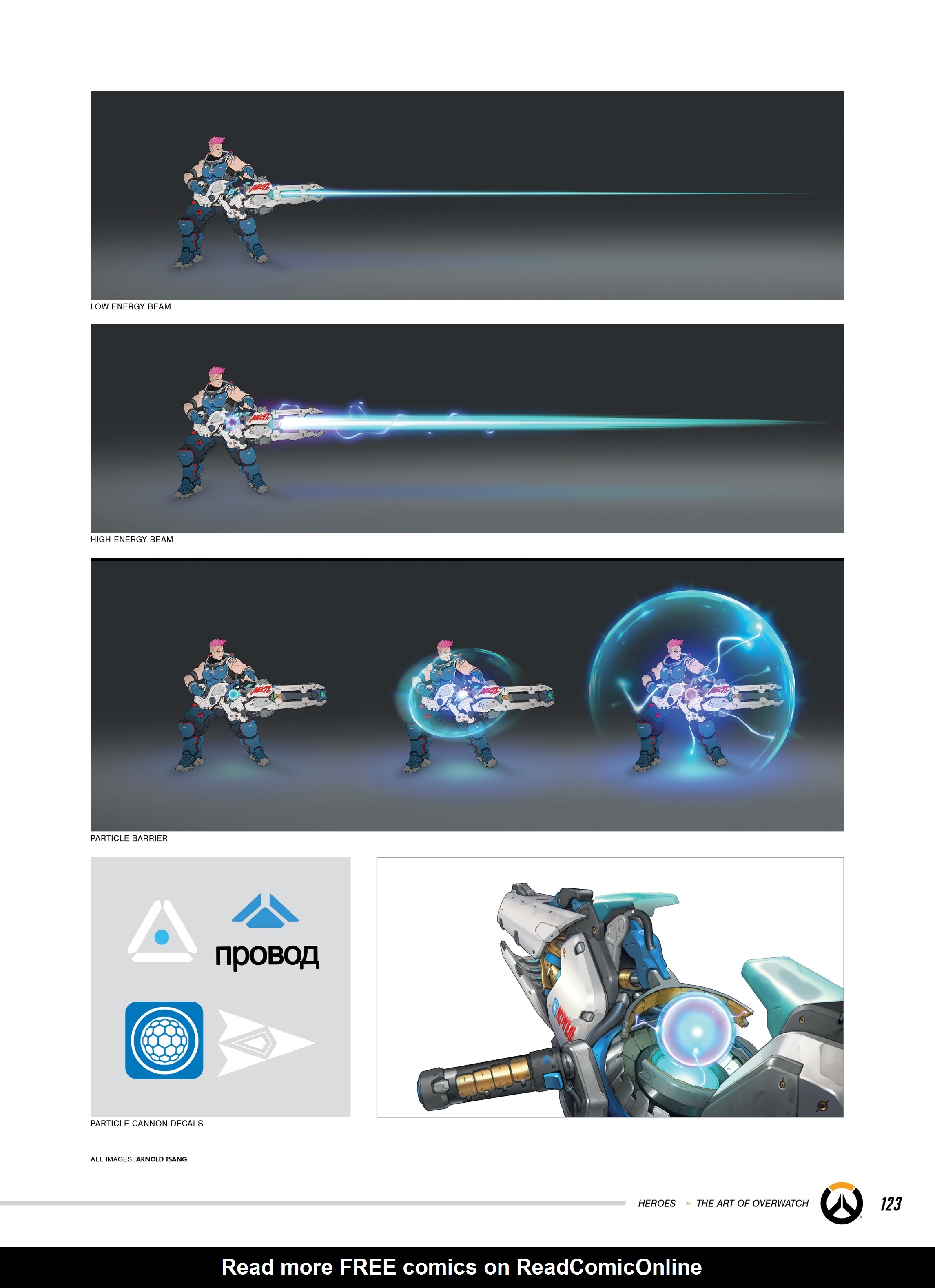 Read online The Art of Overwatch comic -  Issue # TPB (Part 2) - 17