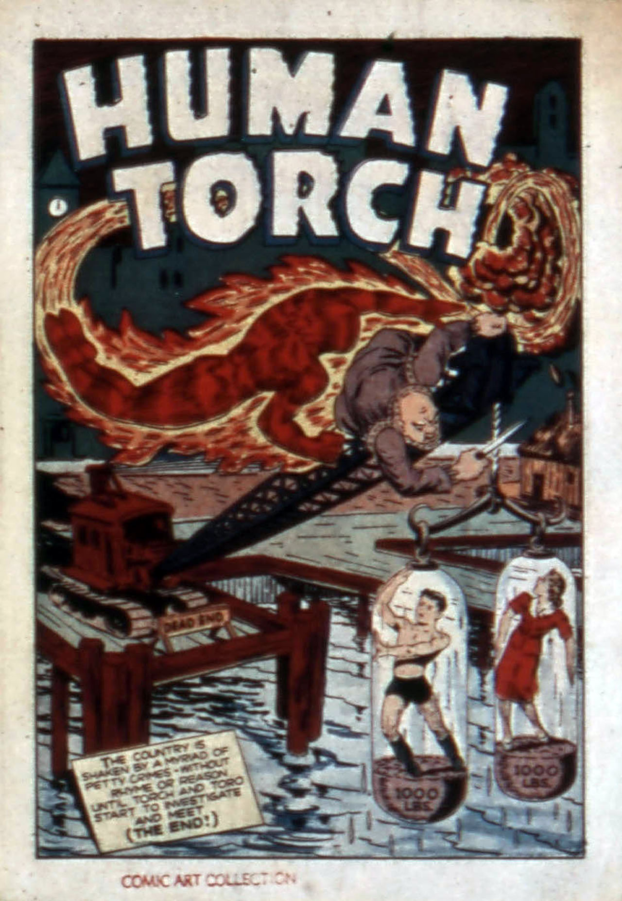 Read online The Human Torch (1940) comic -  Issue #13 - 3