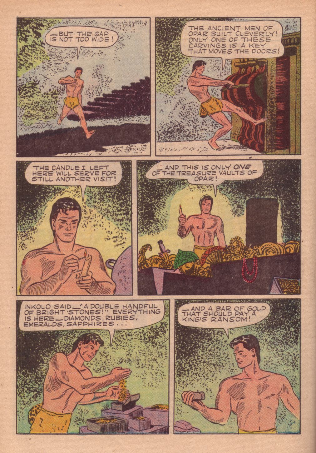 Read online Tarzan (1948) comic -  Issue #28 - 10