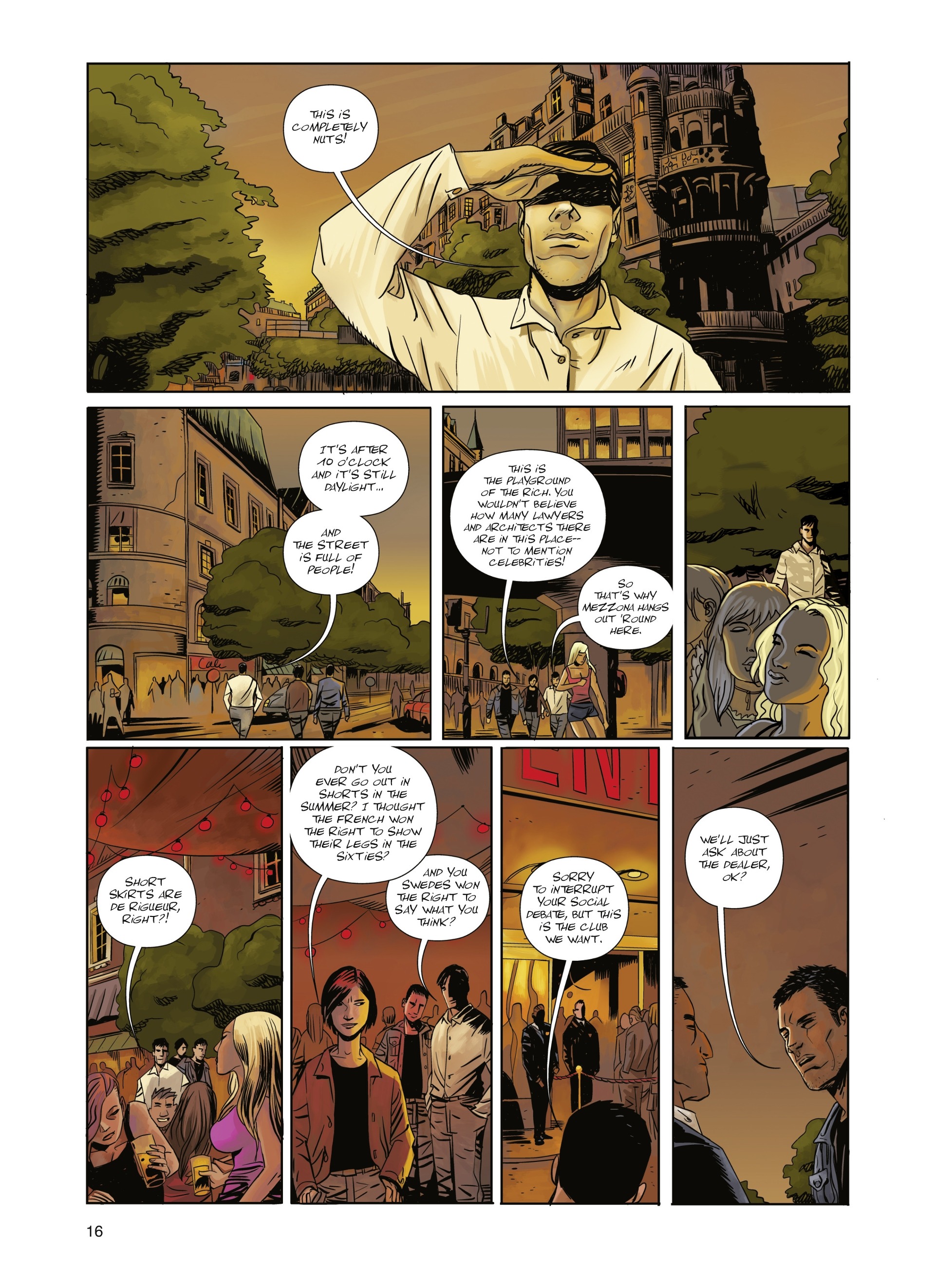 Read online Interpol comic -  Issue #2 - 16