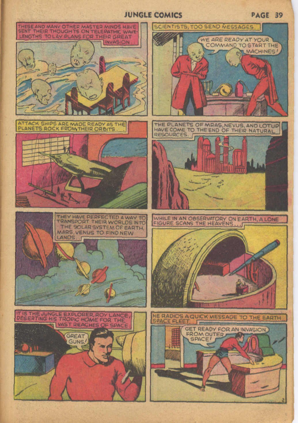 Read online Jungle Comics comic -  Issue #10 - 40