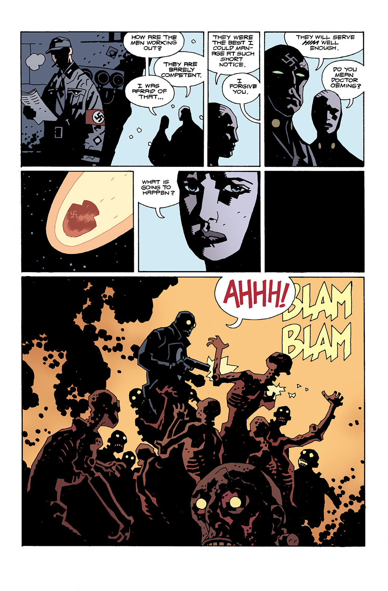 Read online Hellboy: Conqueror Worm comic -  Issue #2 - 18